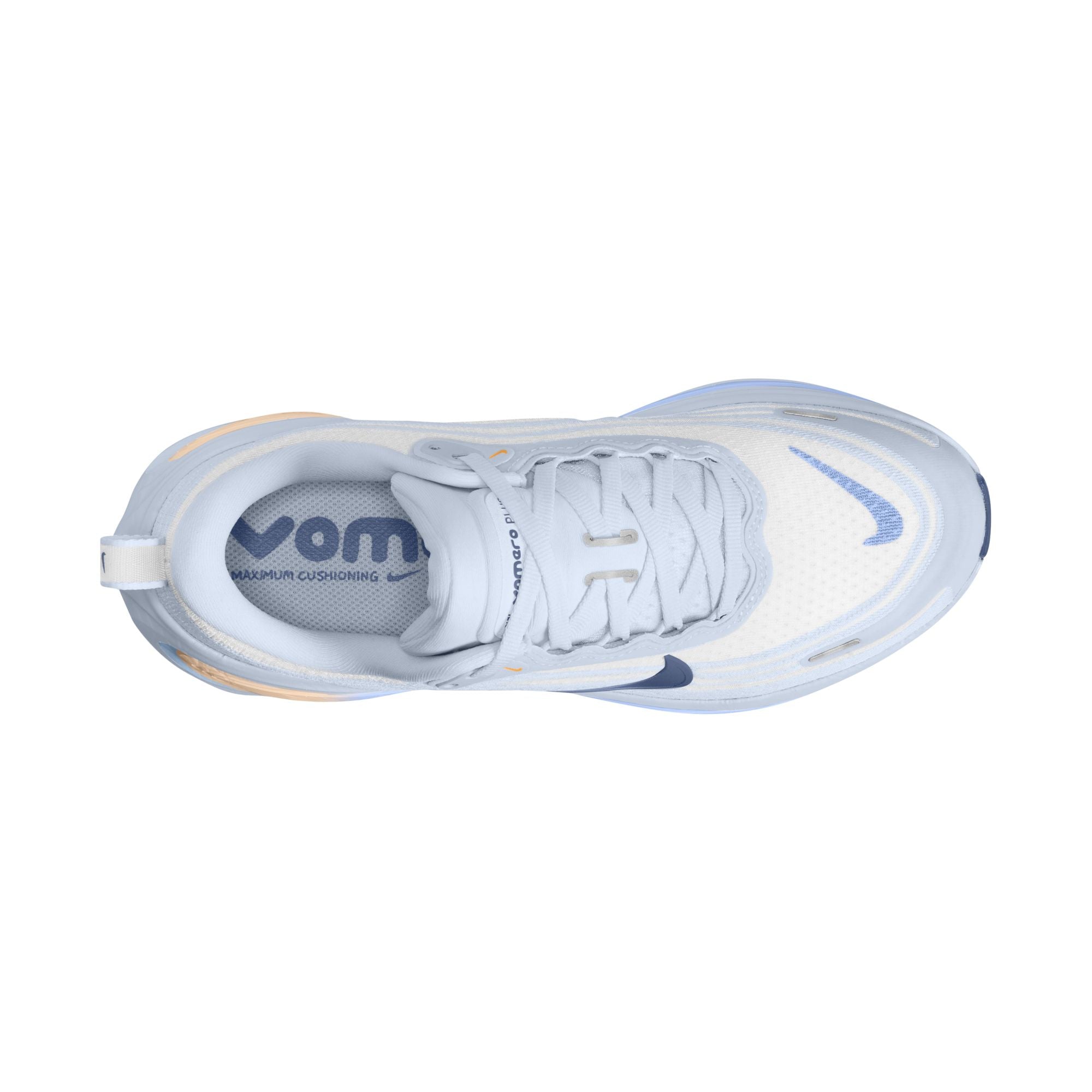 Nike Women Vomero Plus “White Aluminum Misty Navy”