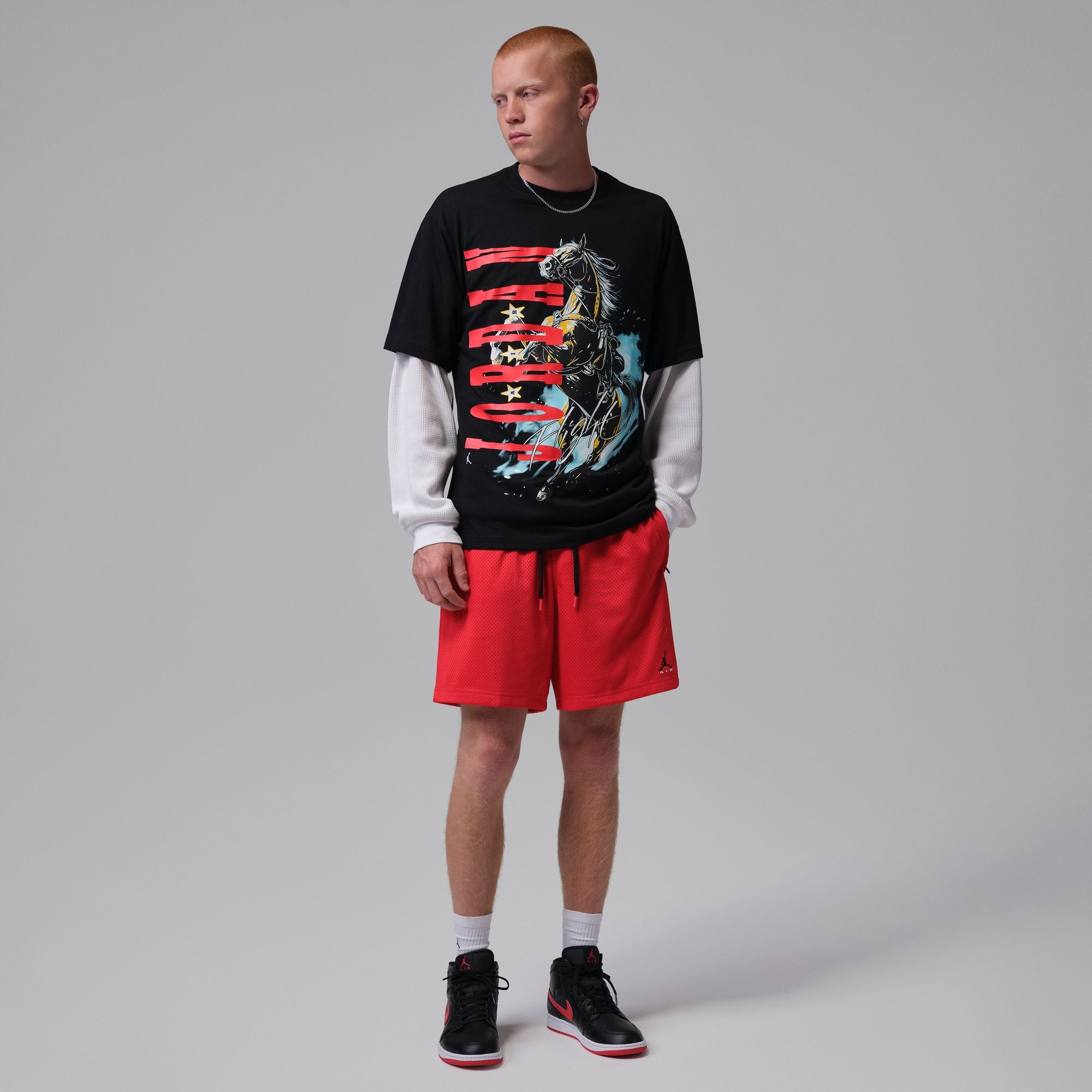 Jordan Flight Horse Graphic T-shirt