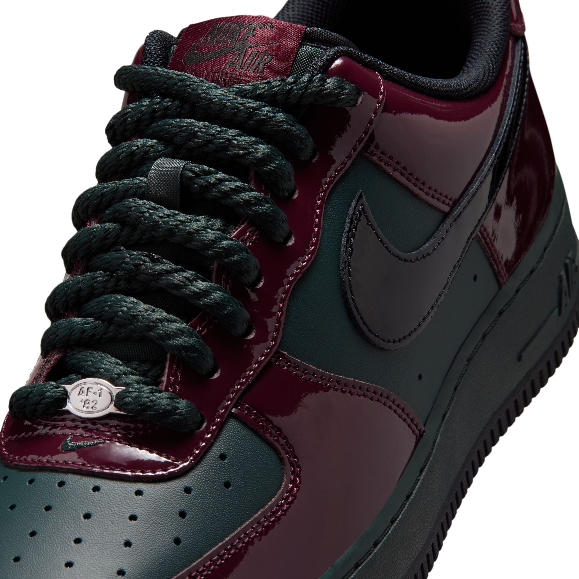 Nike Air Force 1 '07 LV8 “Patent Leather Beef and Broccoli”