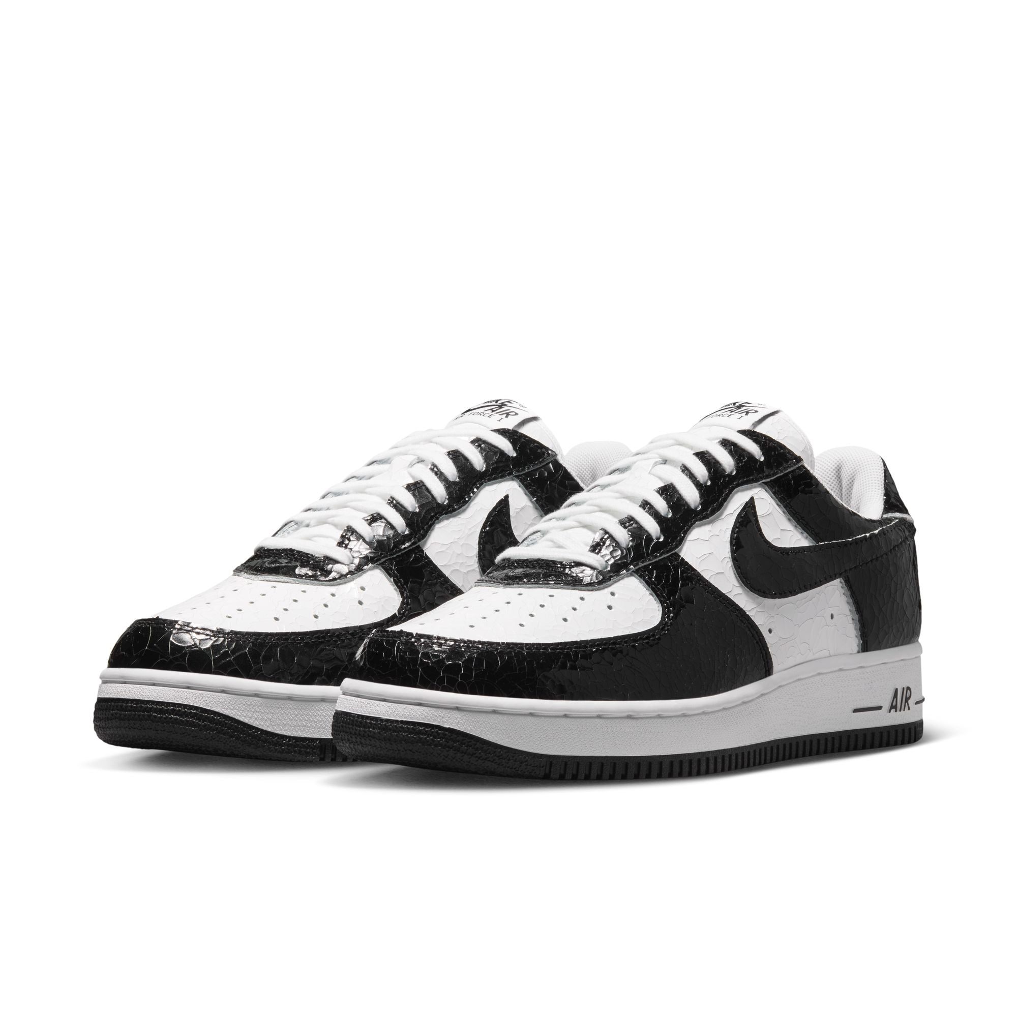 Nike Air Force 1 “Cracked Leather Black”