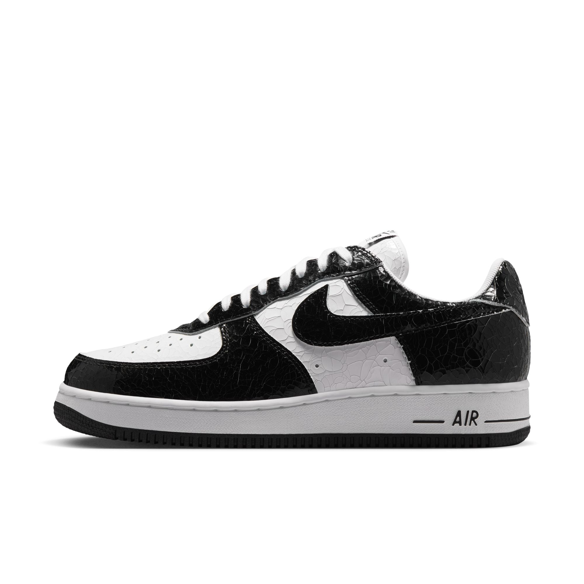 Nike Air Force 1 “Cracked Leather Black”