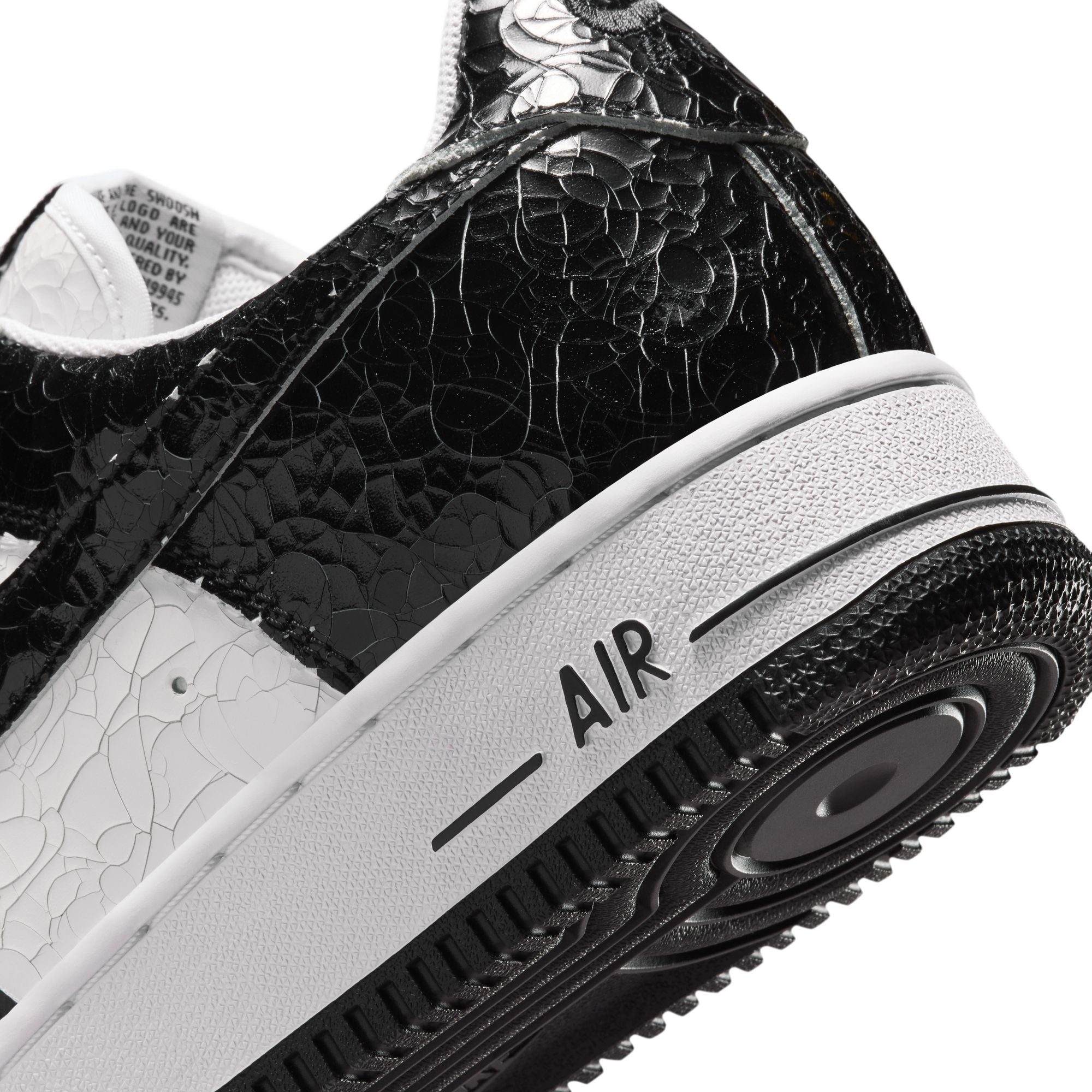 Nike Air Force 1 “Cracked Leather Black”