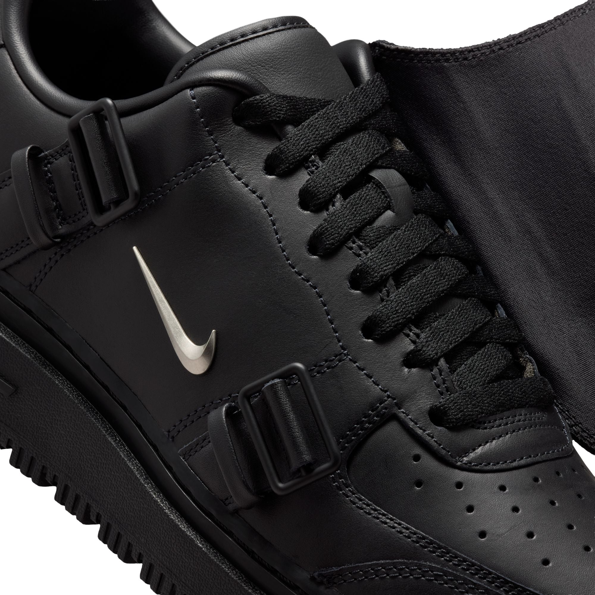 Nike Air Force 1 LX “Black Metallic Silver”