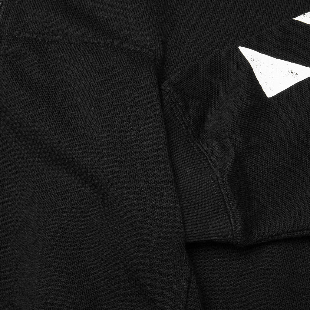 Off White L/AB Diag Full Zip Hoodie