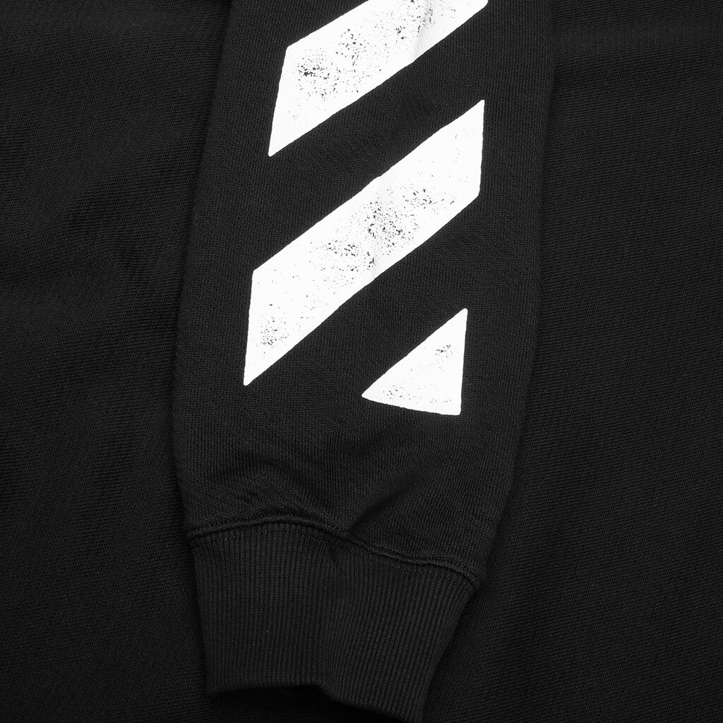 Off White L/AB Diag Full Zip Hoodie