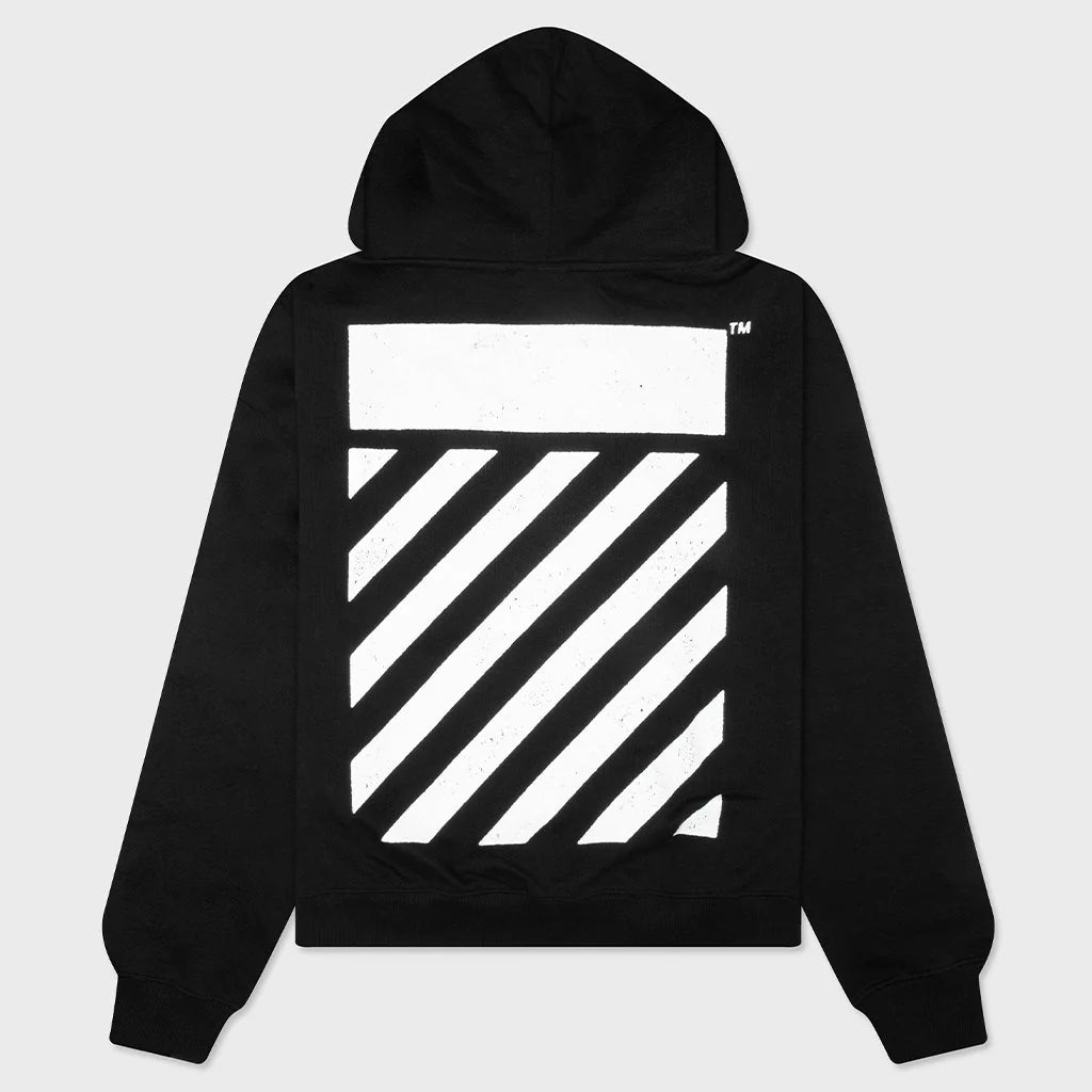Off White L/AB Diag Hoodie