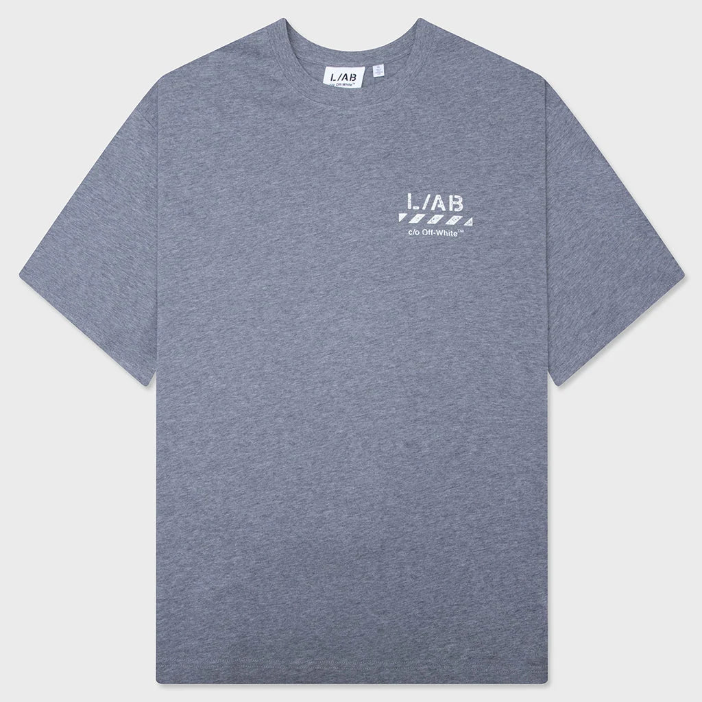 Off White L/AB Diag S/S Tee
