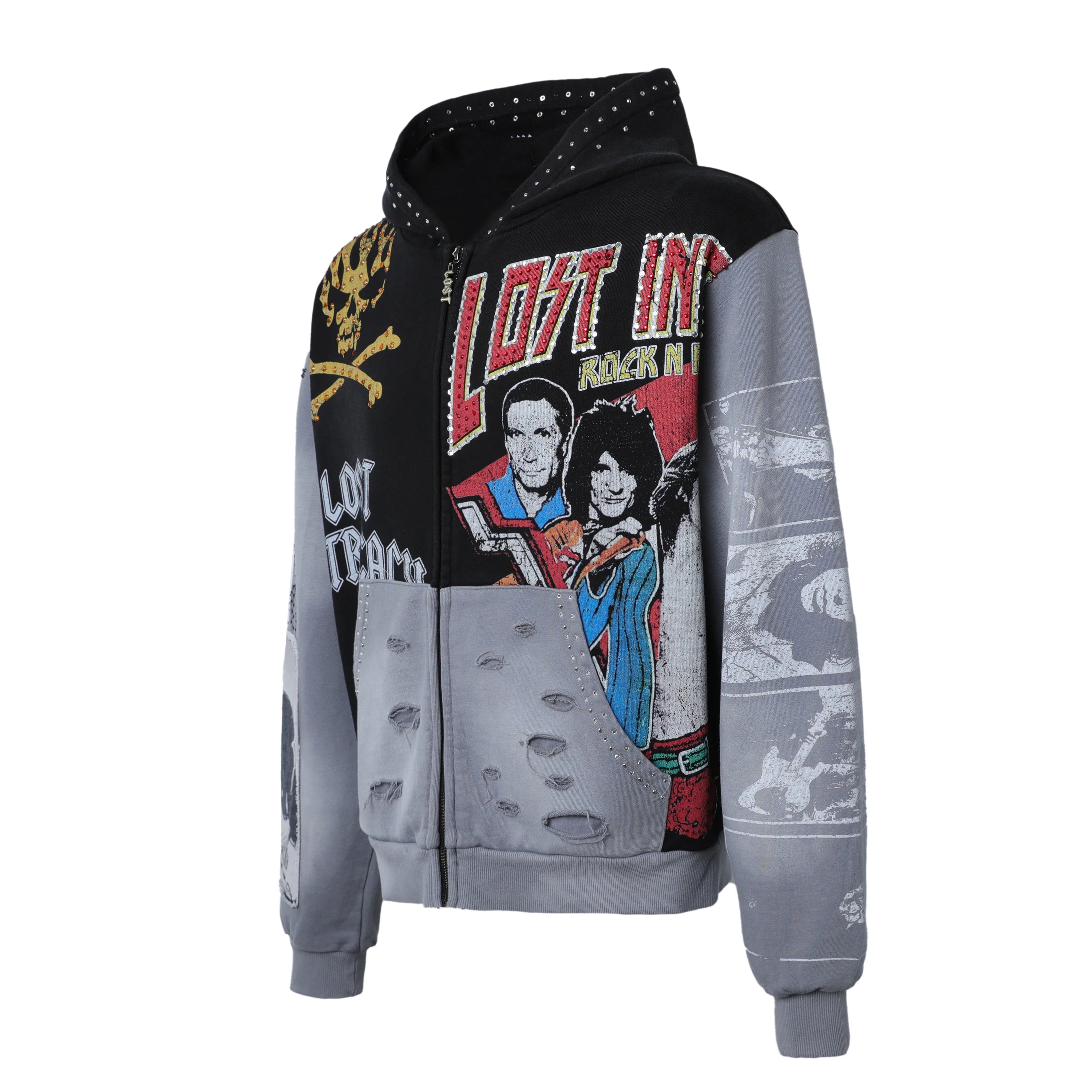 Lost America 2 Zip Up Hoodie