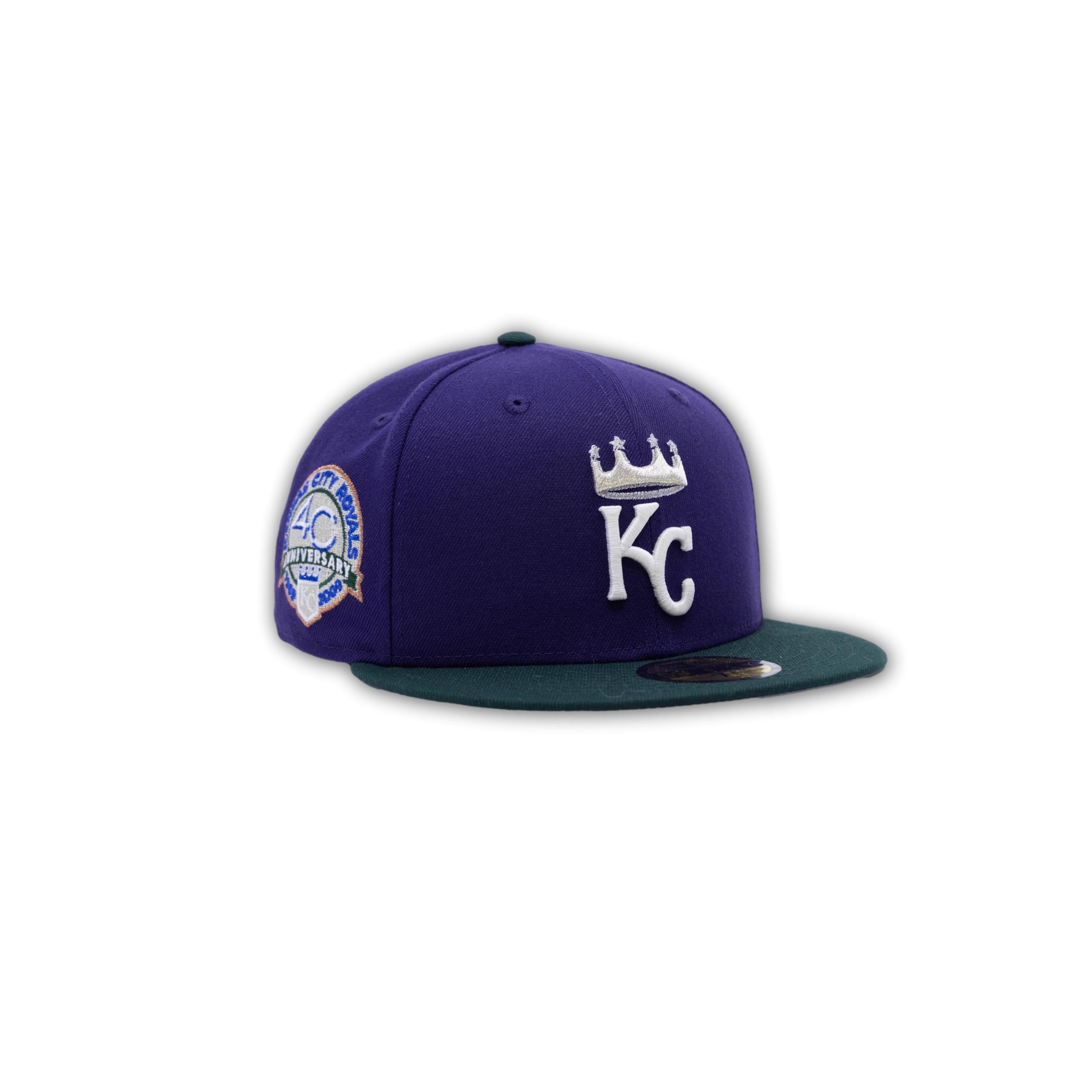 New Era Kansas City Royals 40th Anniversary Patch Fitted