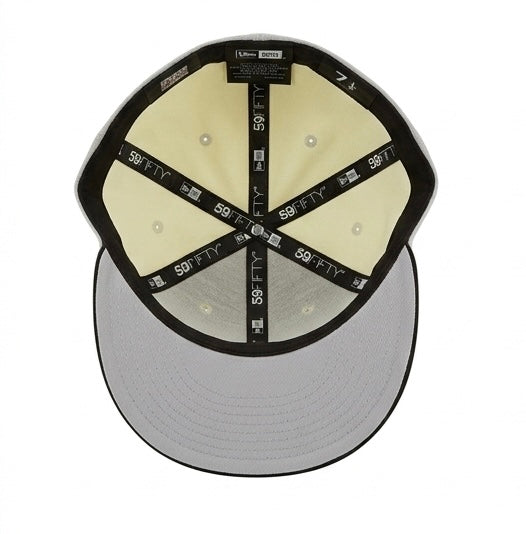 New Era Grey / Black / Neon Queens Fitted