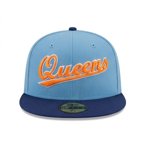 New Era Baby Blue / Royal Queens Fitted