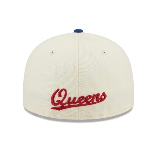 New Era Chrome / Royal / Red Queens Fitted