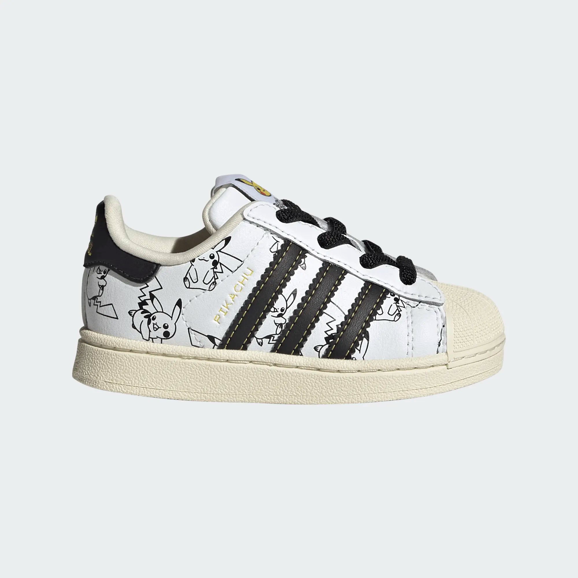 Adidas Infant Pokemon Superstar II Elastic Lace 