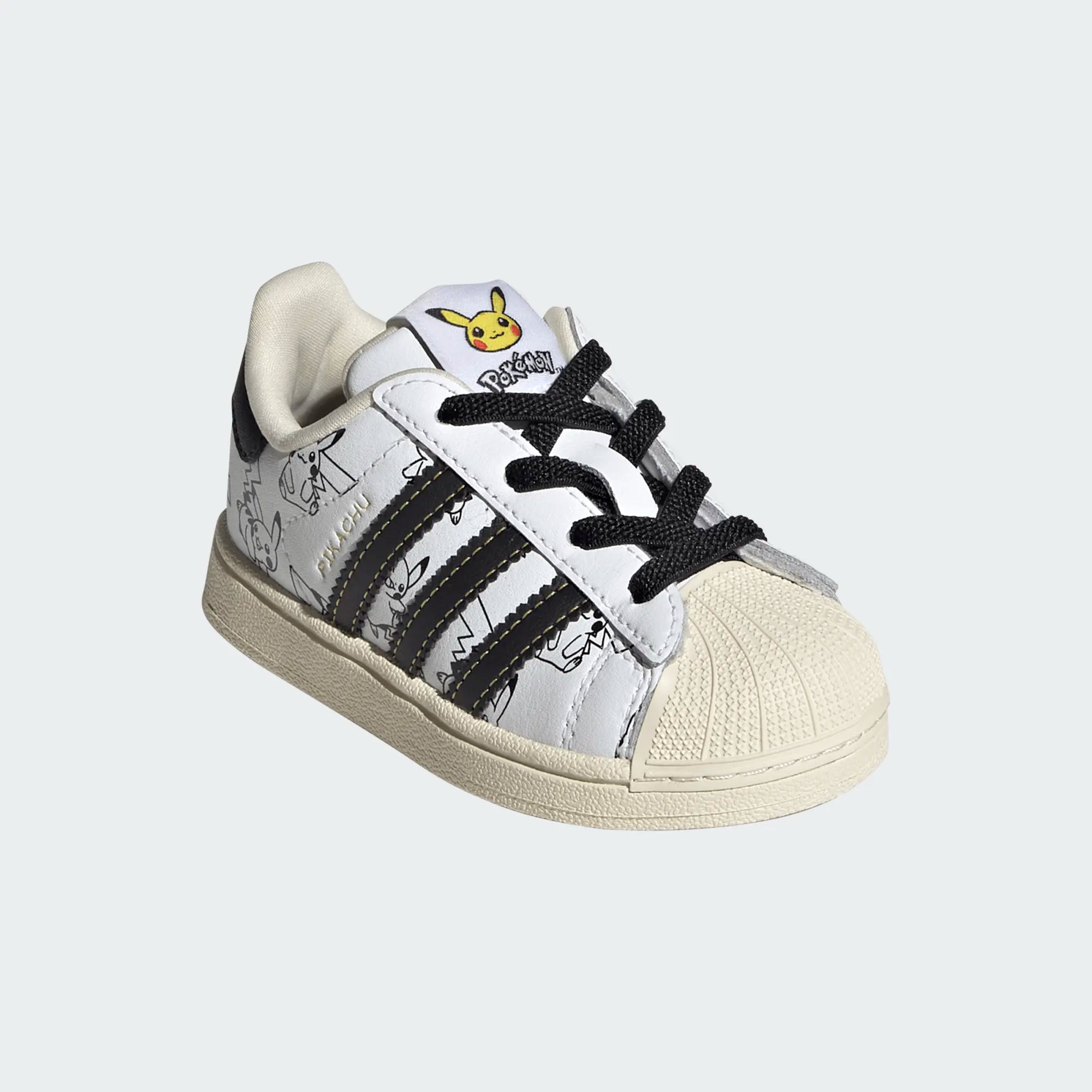 Adidas Infant Pokemon Superstar II Elastic Lace 