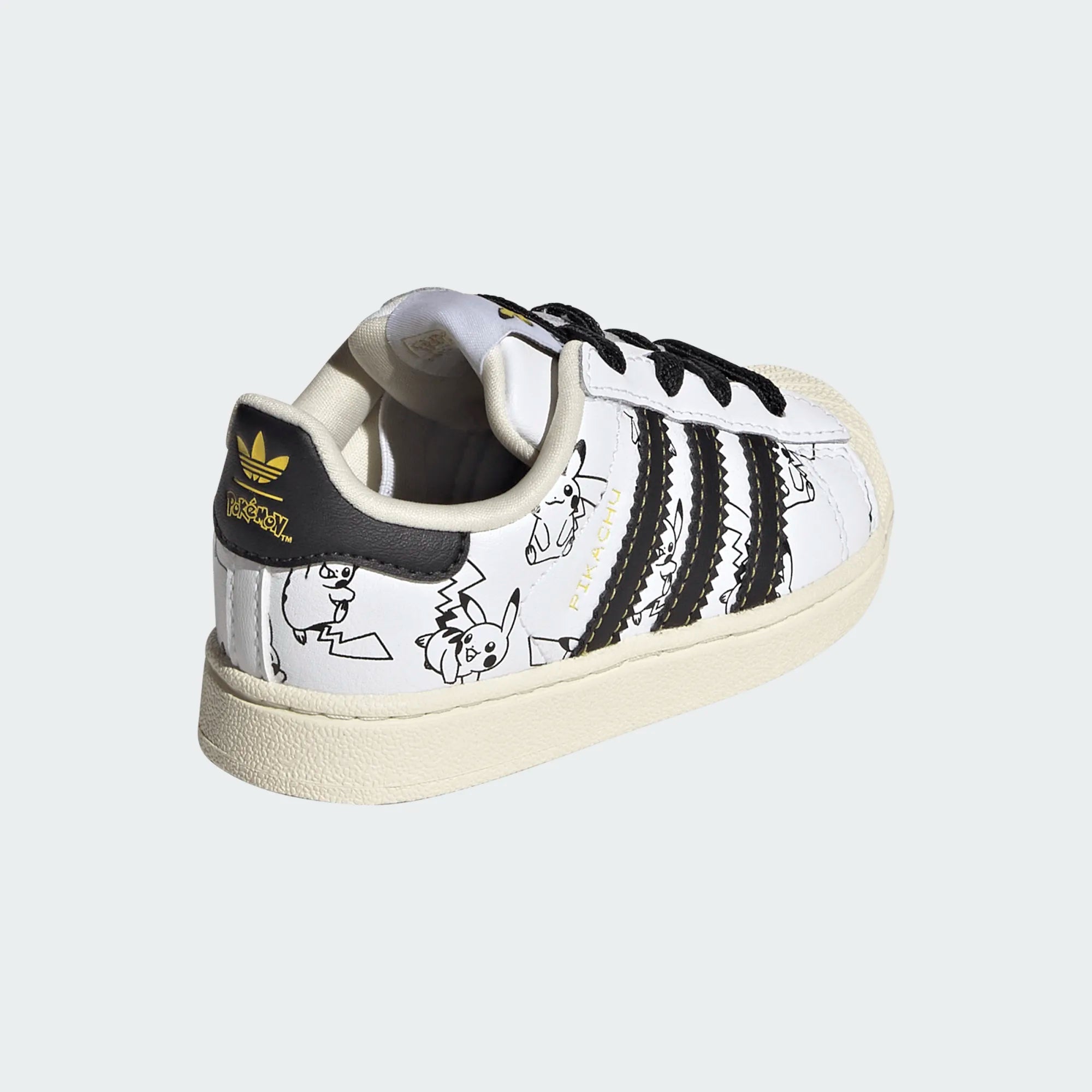 Adidas Infant Pokemon Superstar II Elastic Lace 