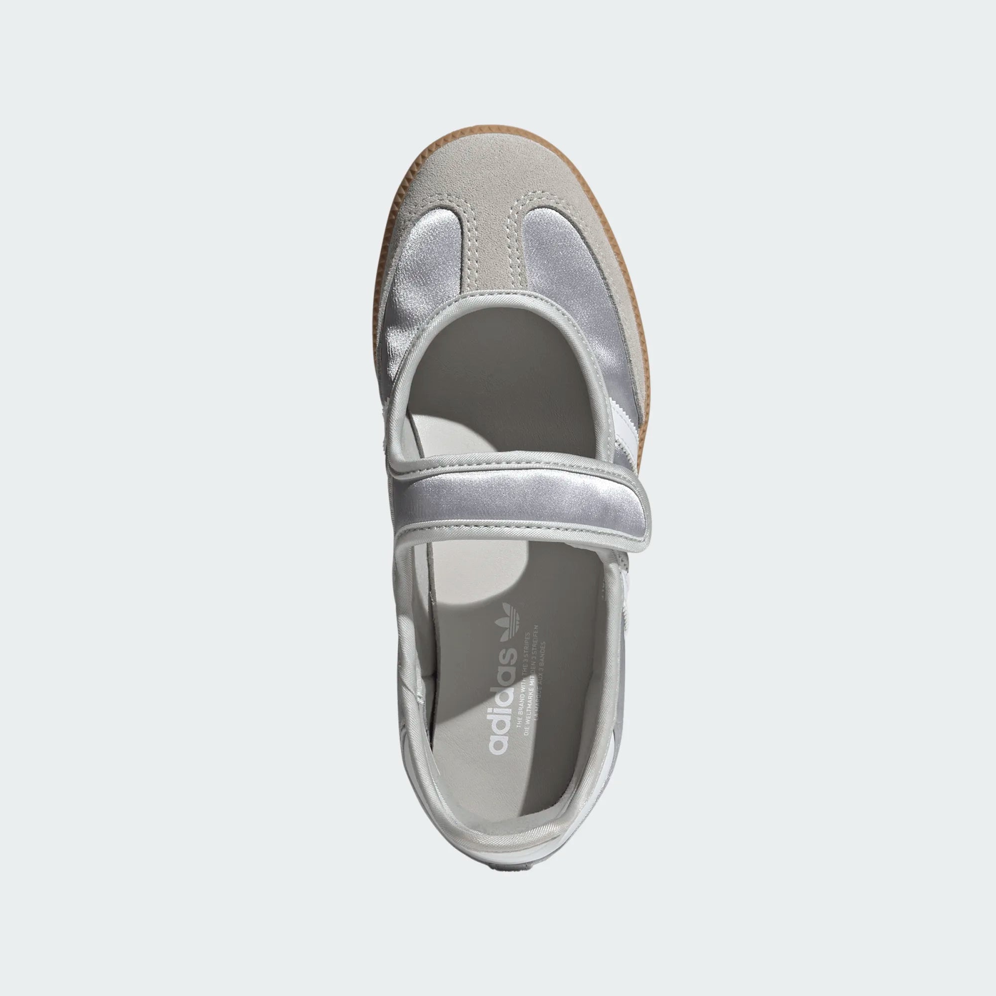 WOMEN SAMBA JANE J SILVMT/FTWWHT/GUM3