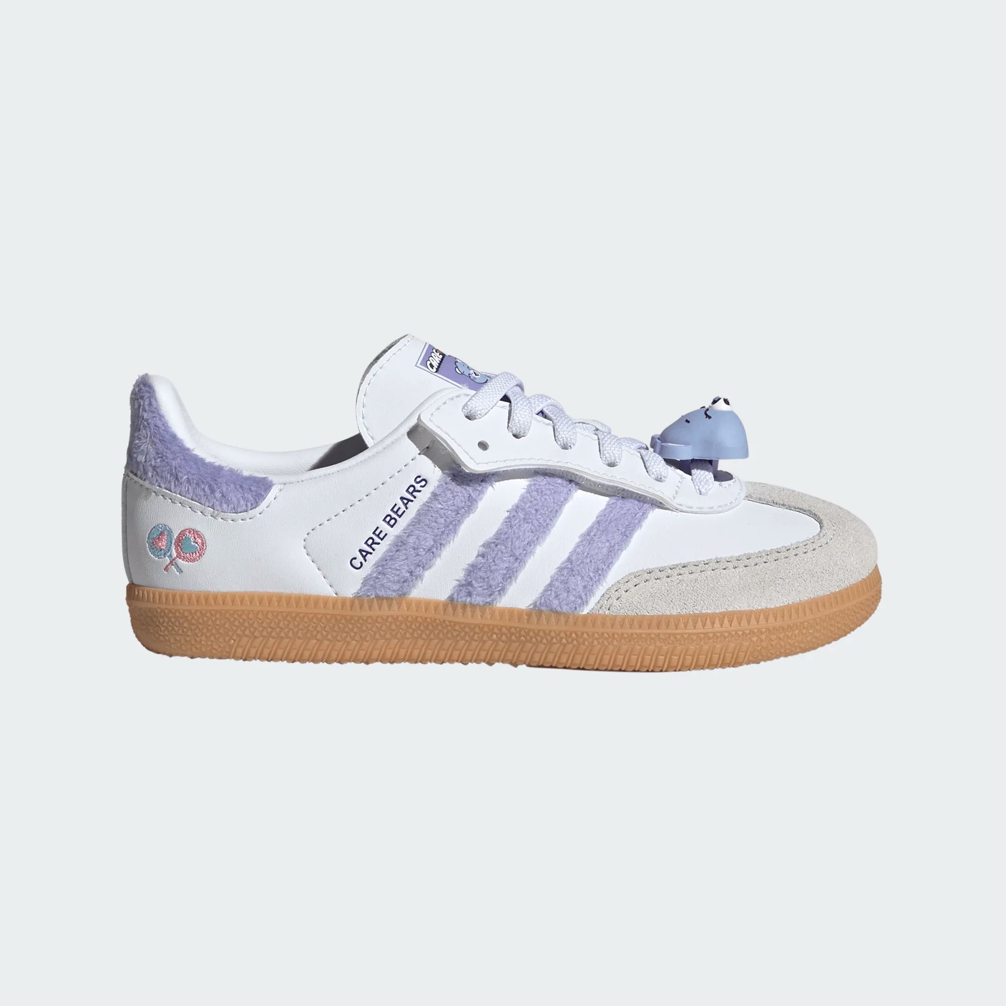 Adidas Kids Care Bears Samba OG Comfort Closure Elastic Lace 