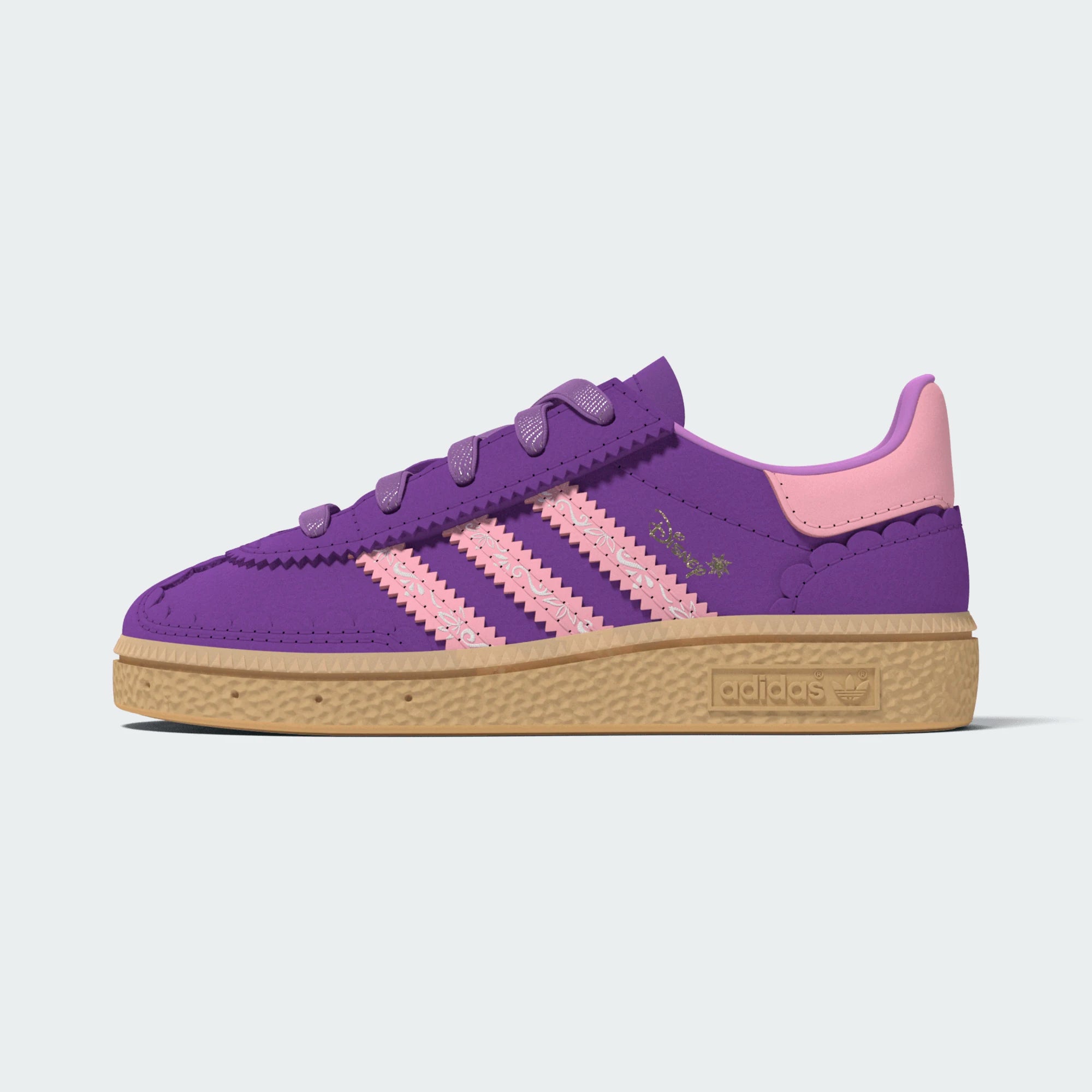 Adidas Infant Disney Princess Handball Spezial Comfort Closure Elastic Lace 