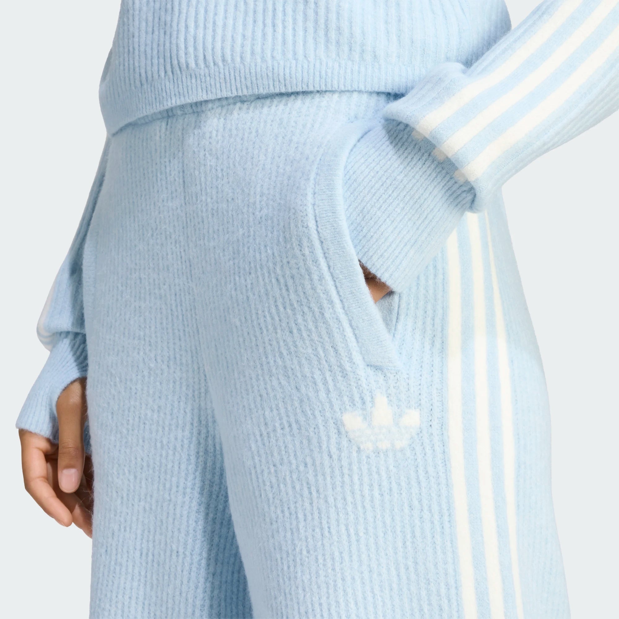 Adidas Womens Originals by Jennie Knitted Loose Pants 