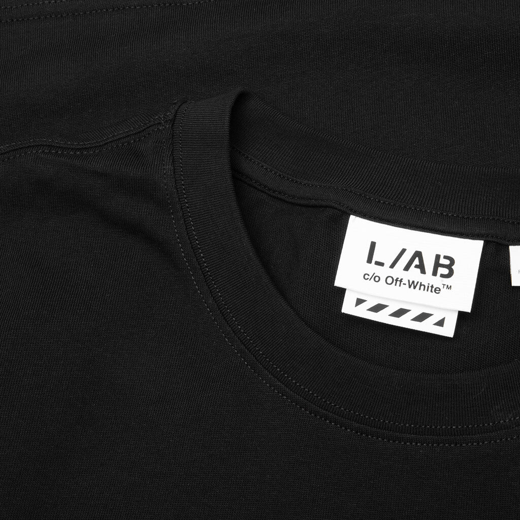 Off White L/AB Off Active Duct Tape S/S Tee