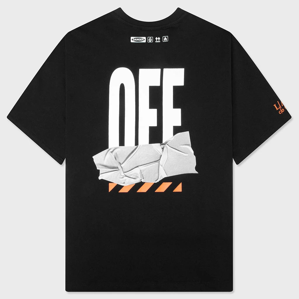 Off White L/AB Off Active Duct Tape S/S Tee