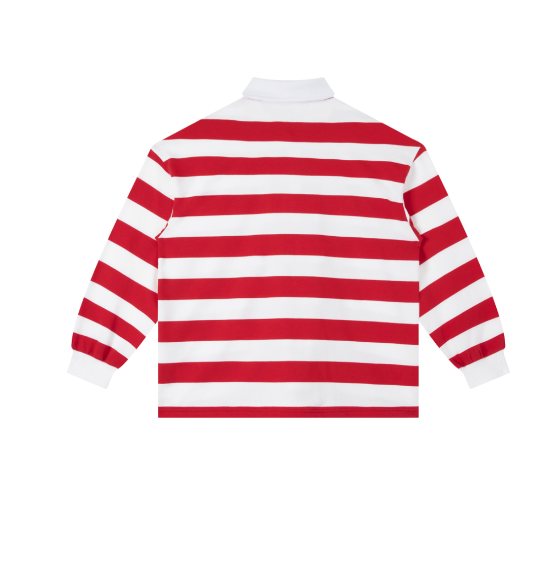 Color Block Stripe Polo Shirt