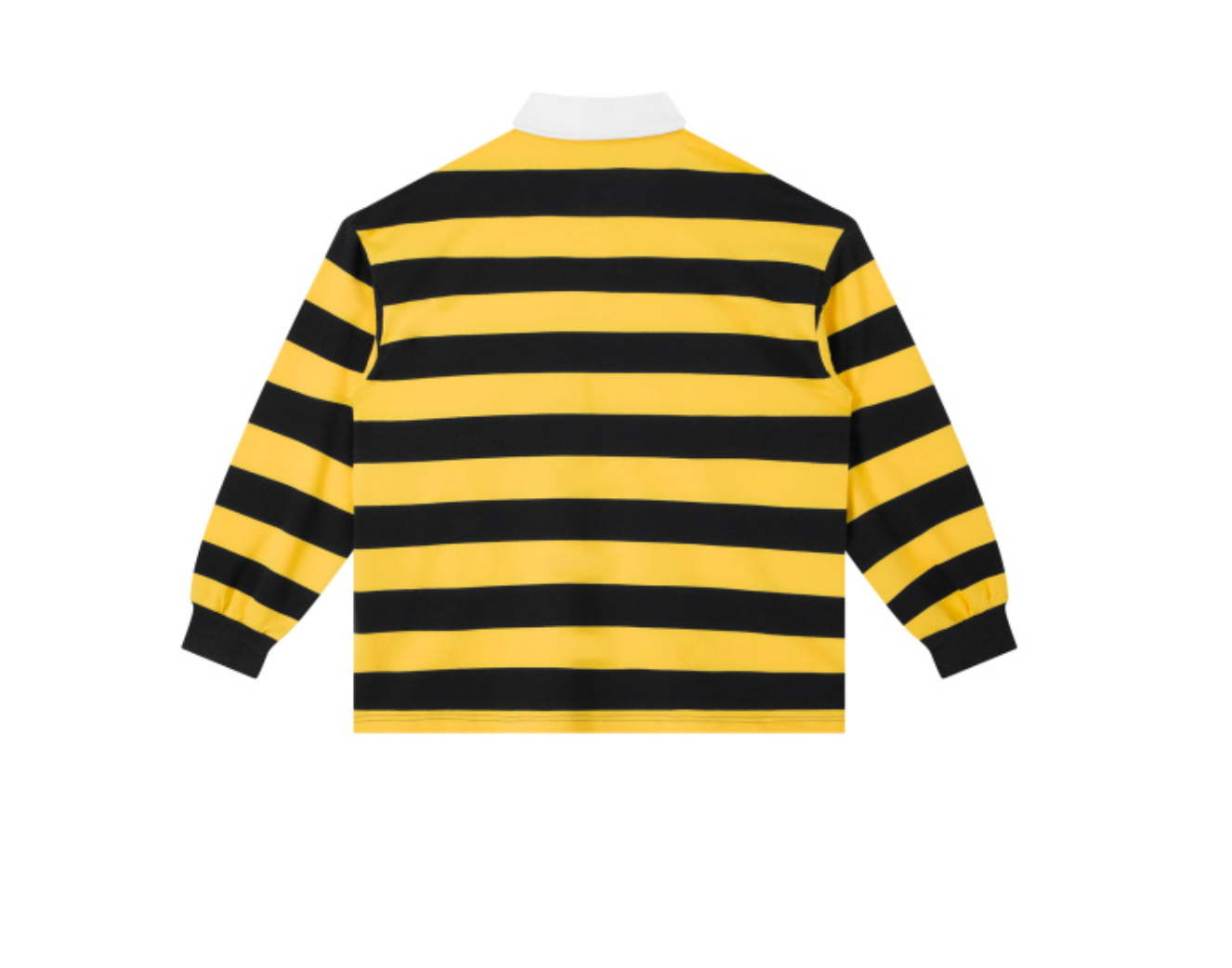Color Block Stripe Polo Shirt