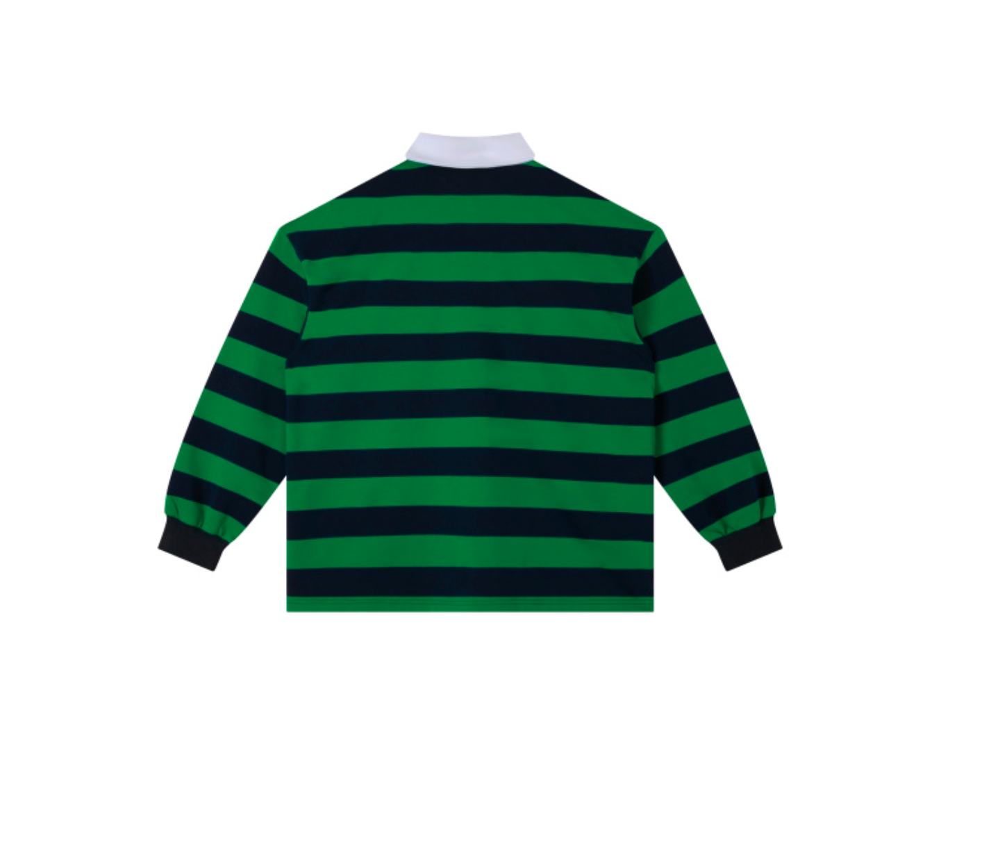 Color Block Stripe Polo Shirt
