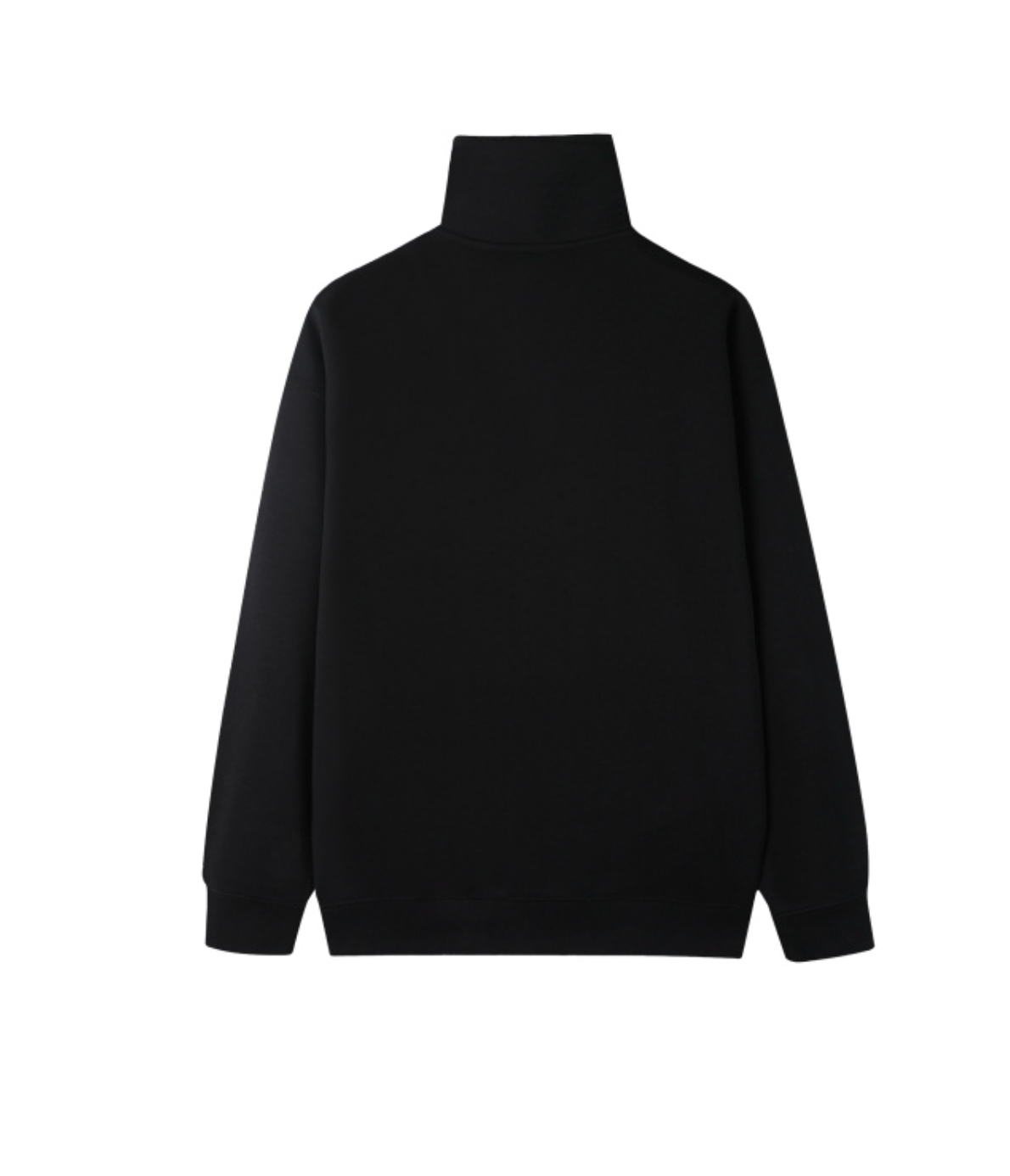 Quarter-Zip Drop Shoulder Sweatshirt