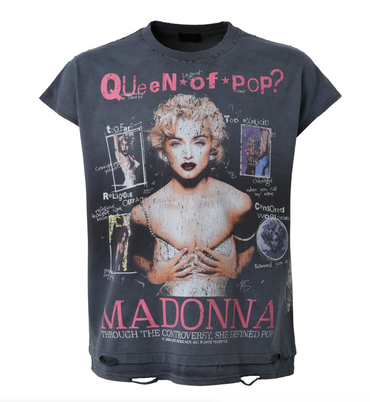 Queen Of Pop Sleeveless Shirt