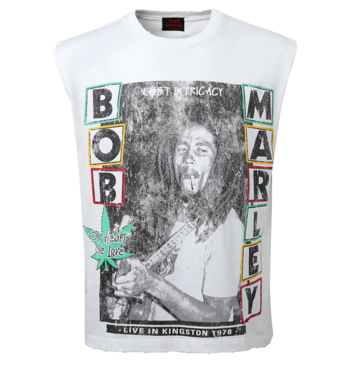 Bob Marley Sleeveless Shirt