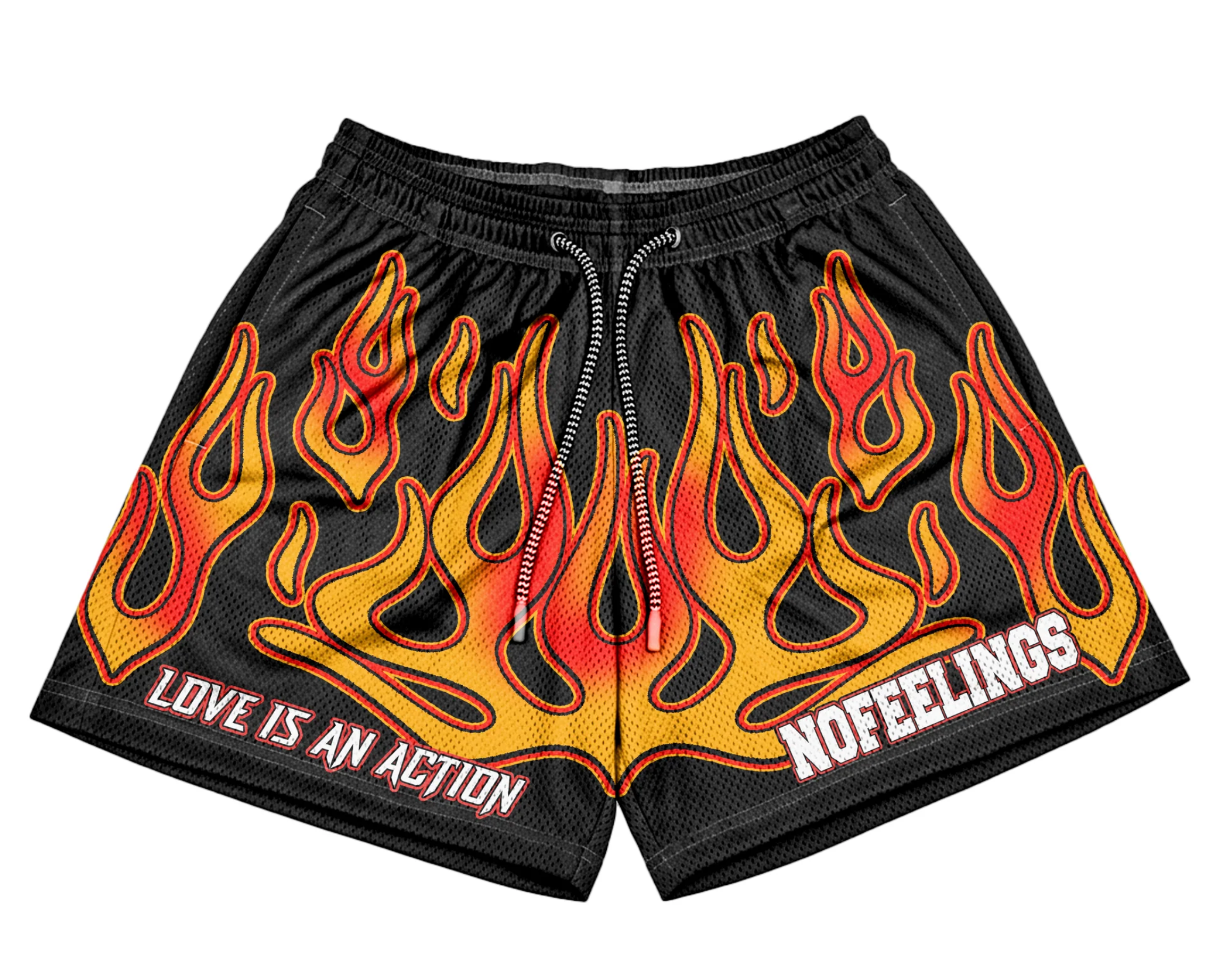WE ON FIRE Mesh Shorts