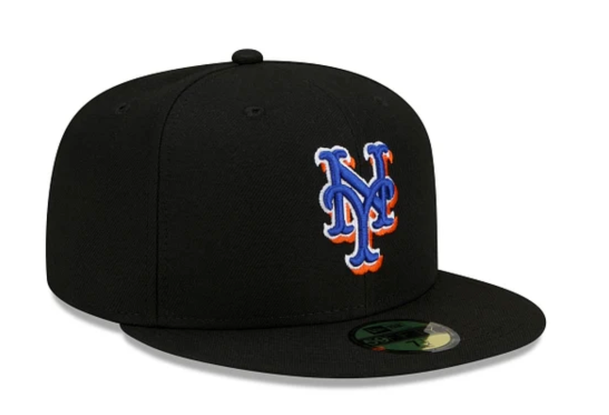 New Era New York Mets Fitted Black