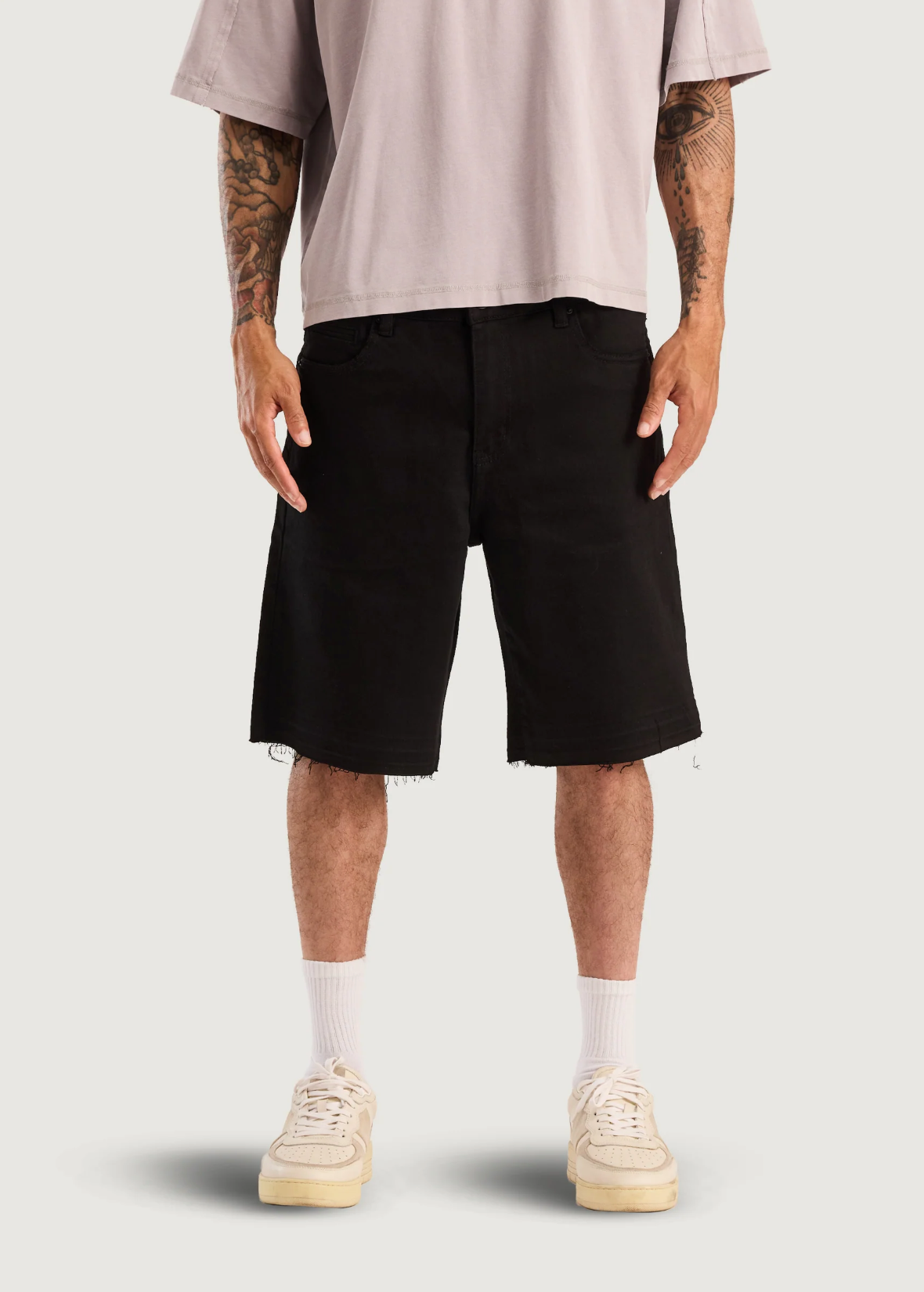 Embellish Easy Shorts Black