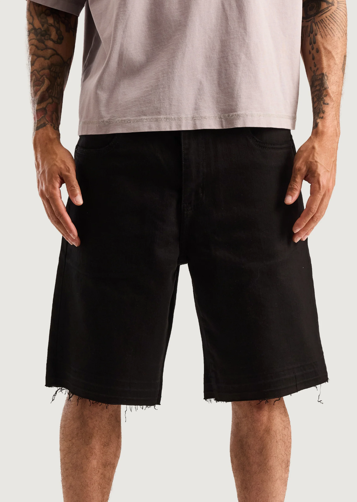 Embellish Easy Shorts Black