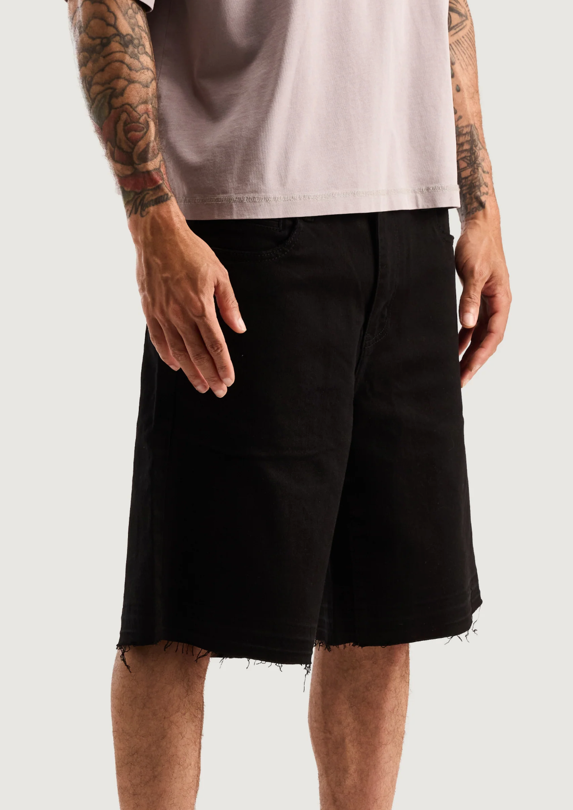 Embellish Easy Shorts Black