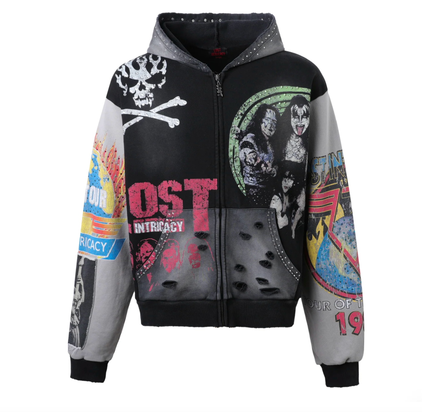Lost America 2 Zip Up Hoodie