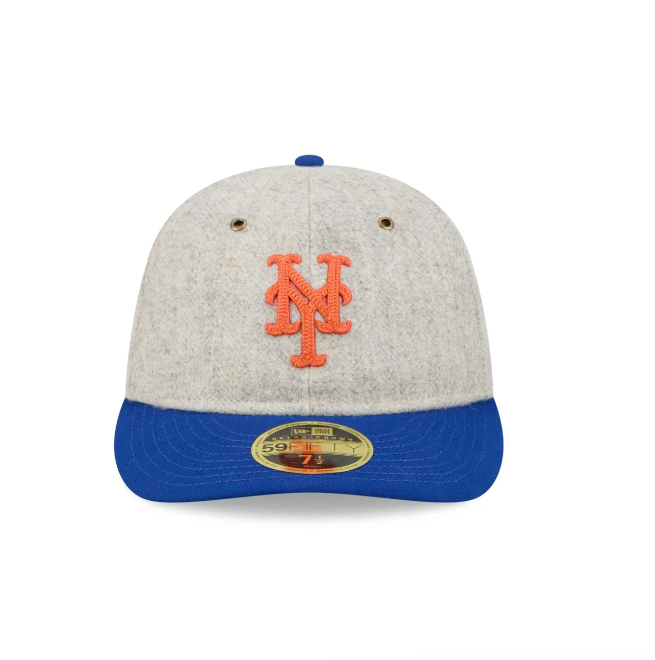 New Era New York Mets Moon Herringbone Retro Crown 59FIFTY Fitted