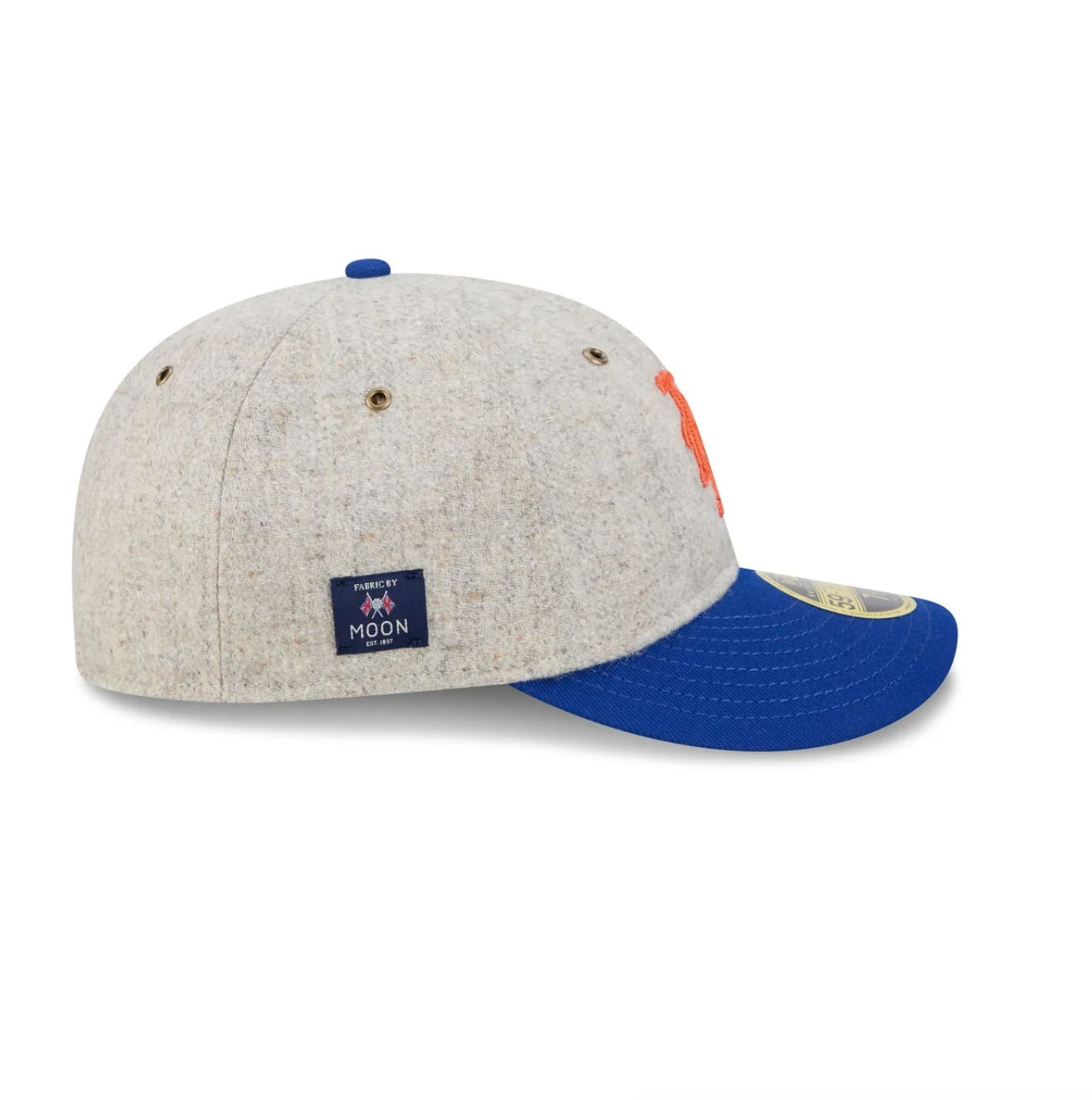 New Era New York Mets Moon Herringbone Retro Crown 59FIFTY Fitted