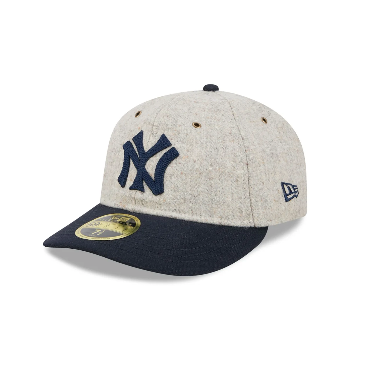 New Era New York Yankees Moon Herringbone Retro Crown 59FIFTY Fitted