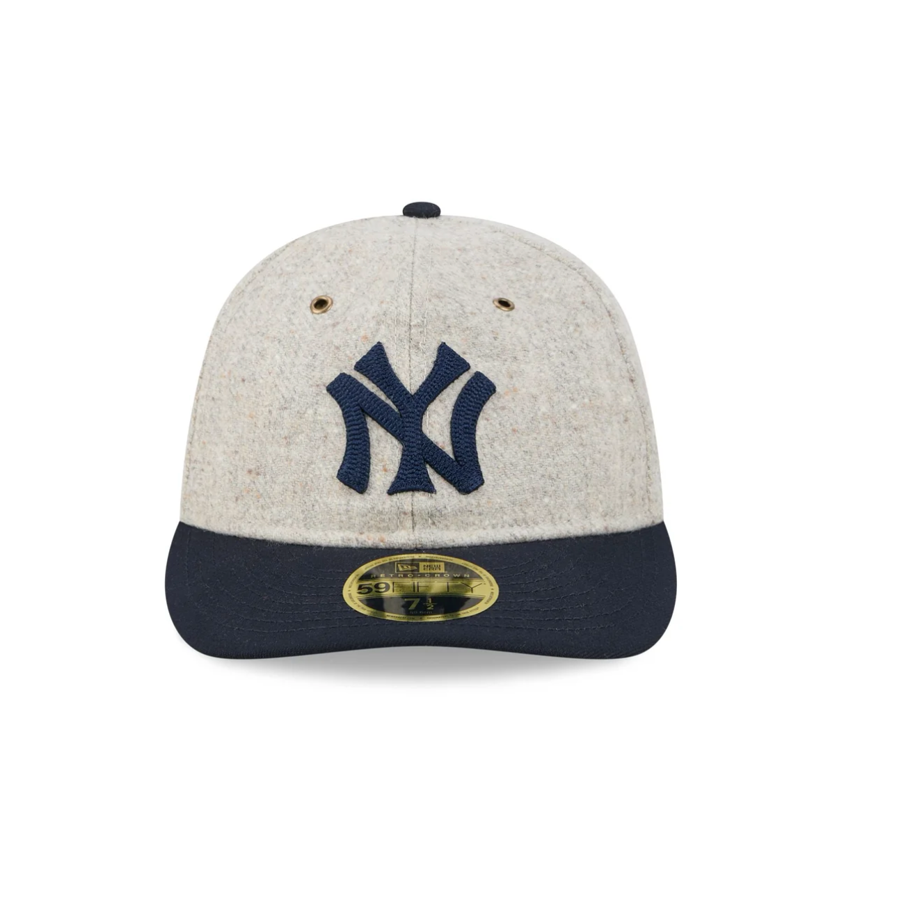 New Era New York Yankees Moon Herringbone Retro Crown 59FIFTY Fitted