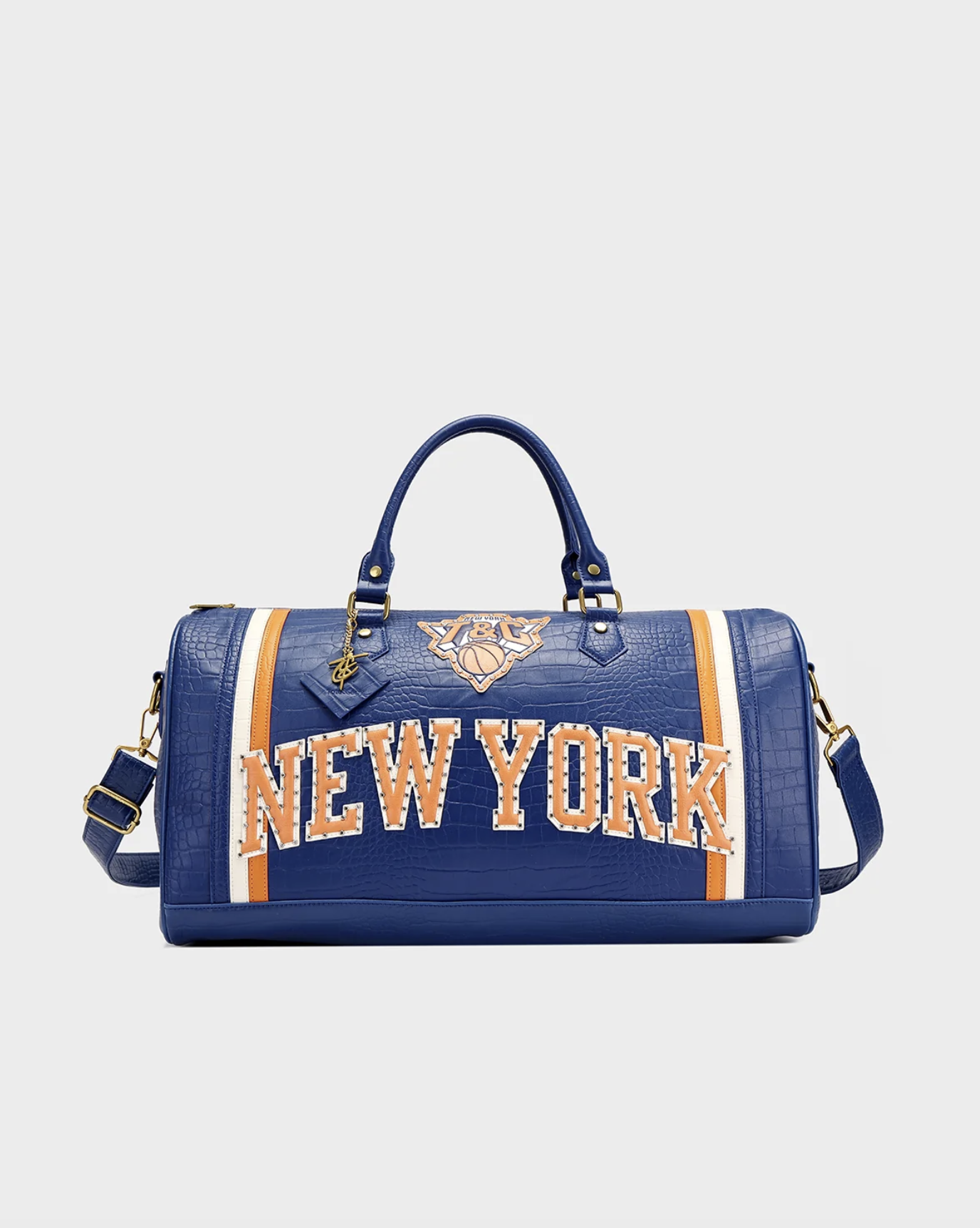 Tote & Carry NY Croc Duffle