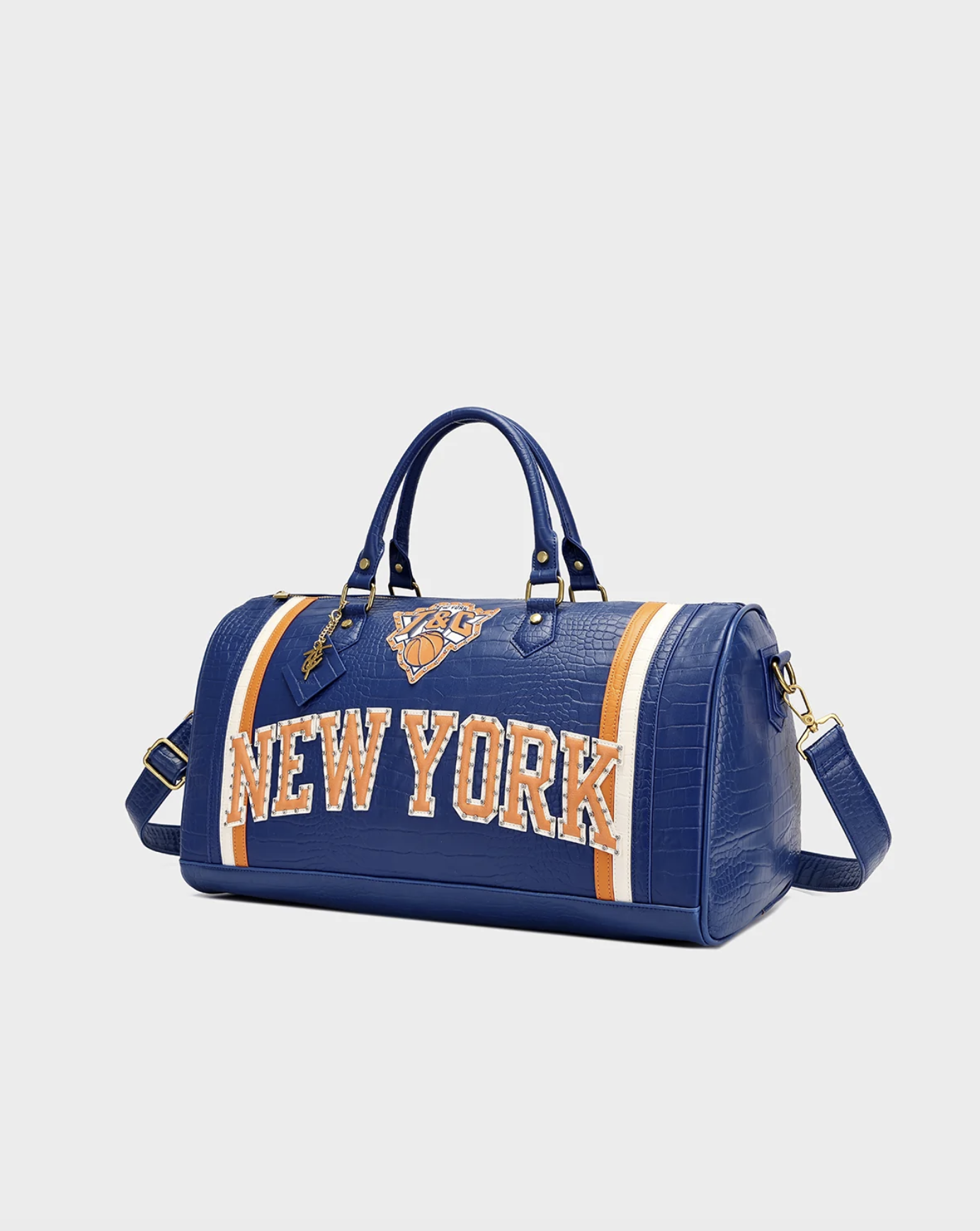 Tote & Carry NY Croc Duffle
