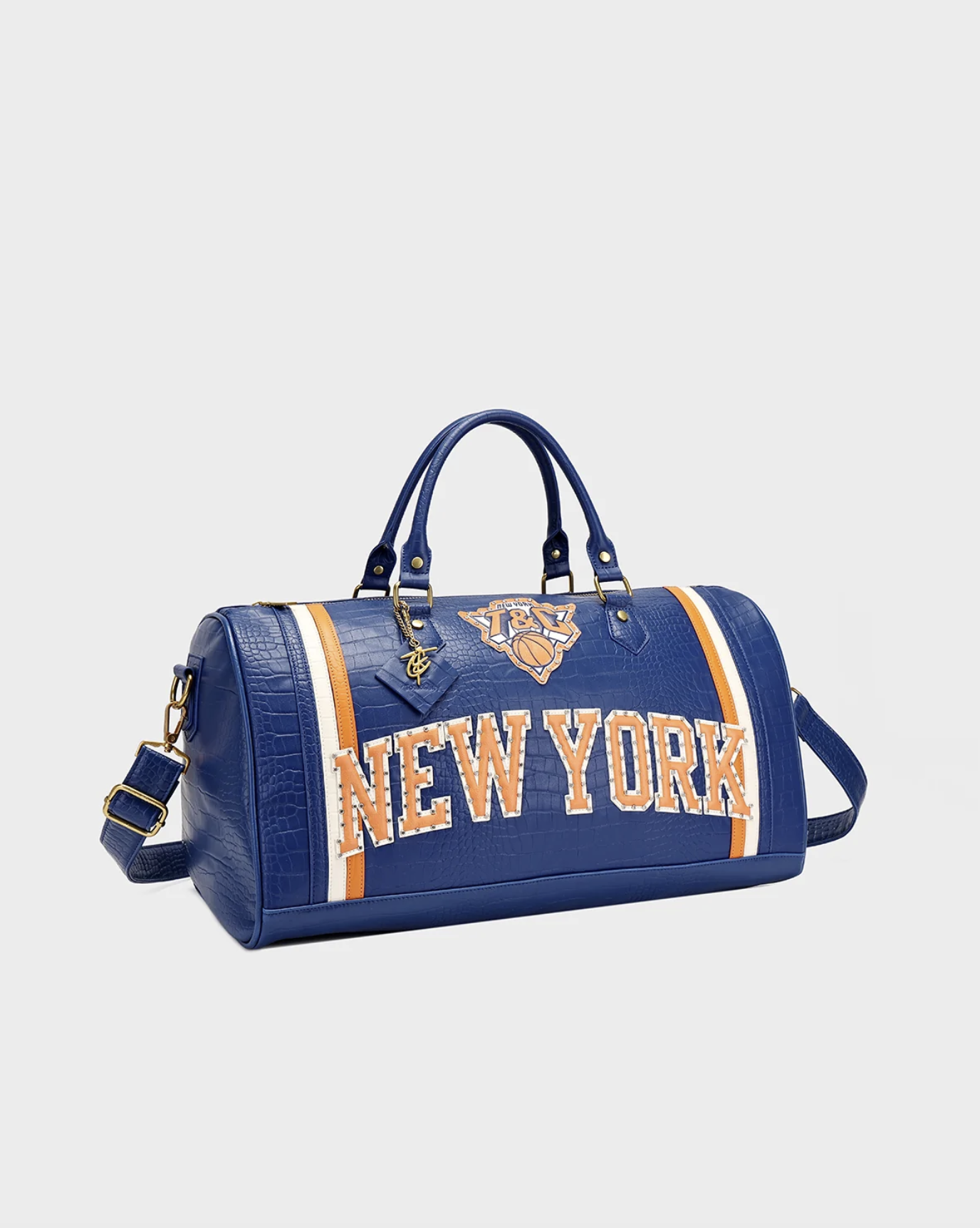Tote & Carry NY Croc Duffle