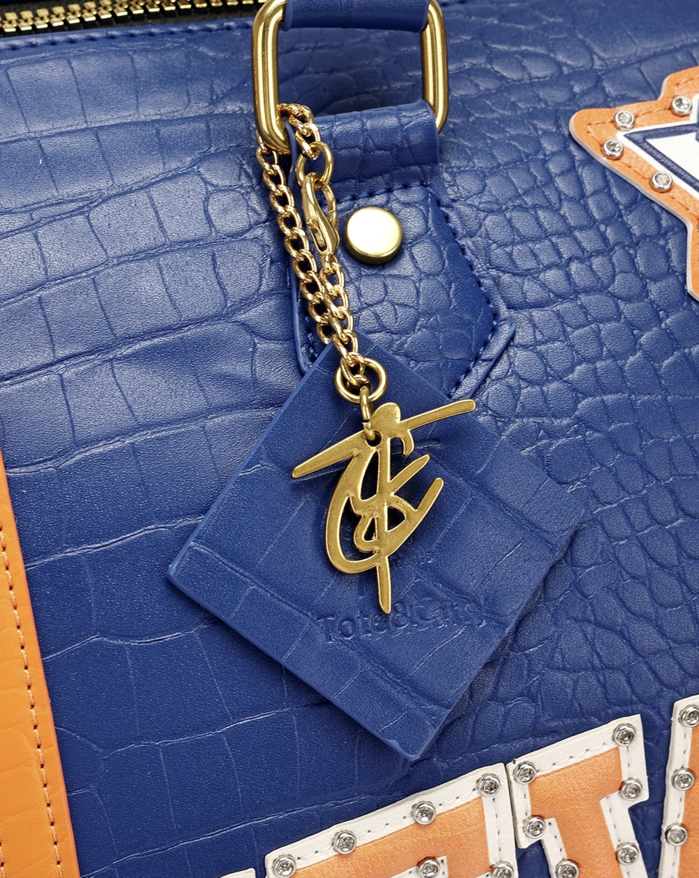 Tote & Carry NY Croc Duffle