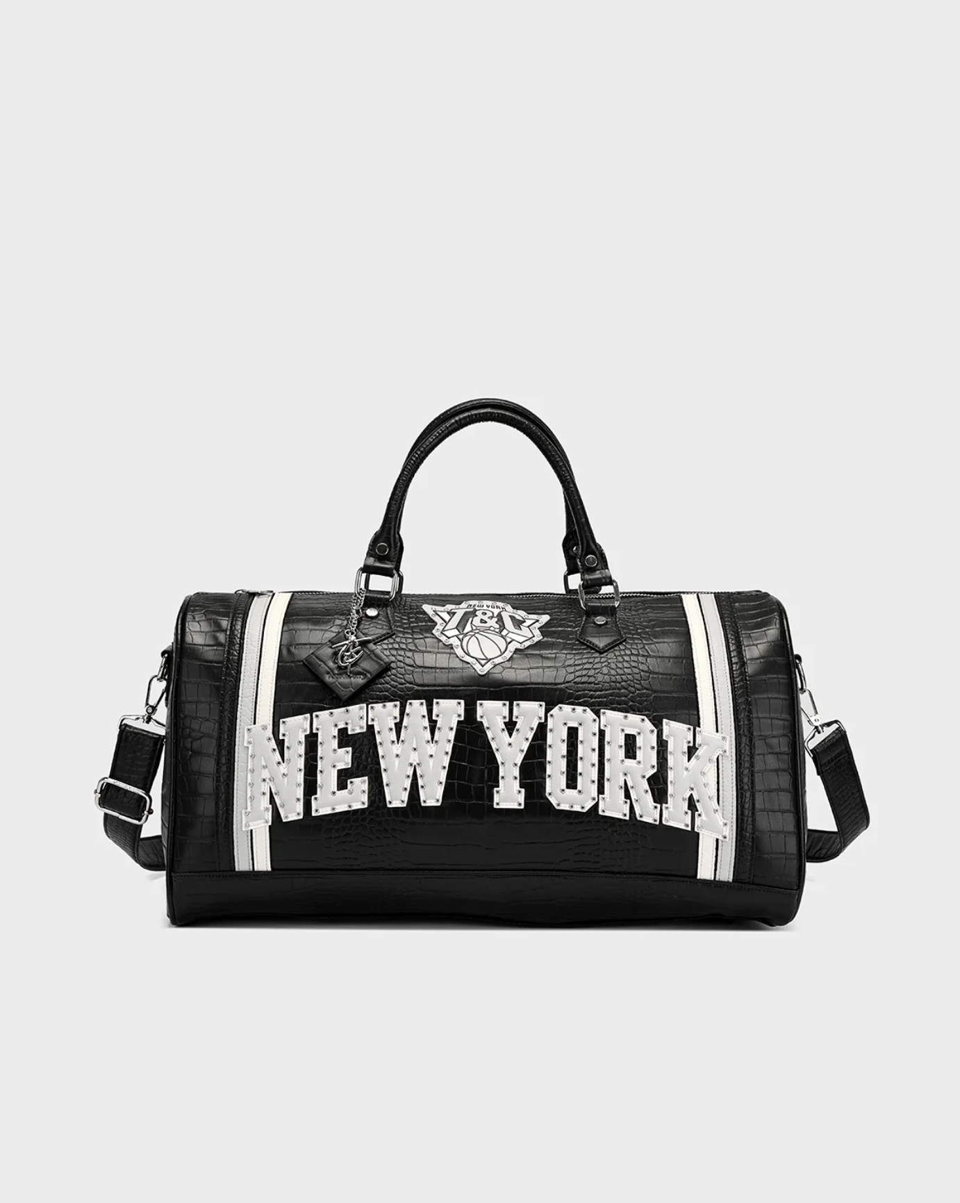 Tote & Carry NY Croc Duffle