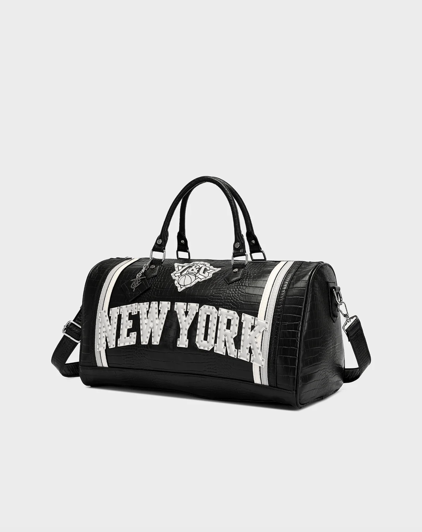 Tote & Carry NY Croc Duffle