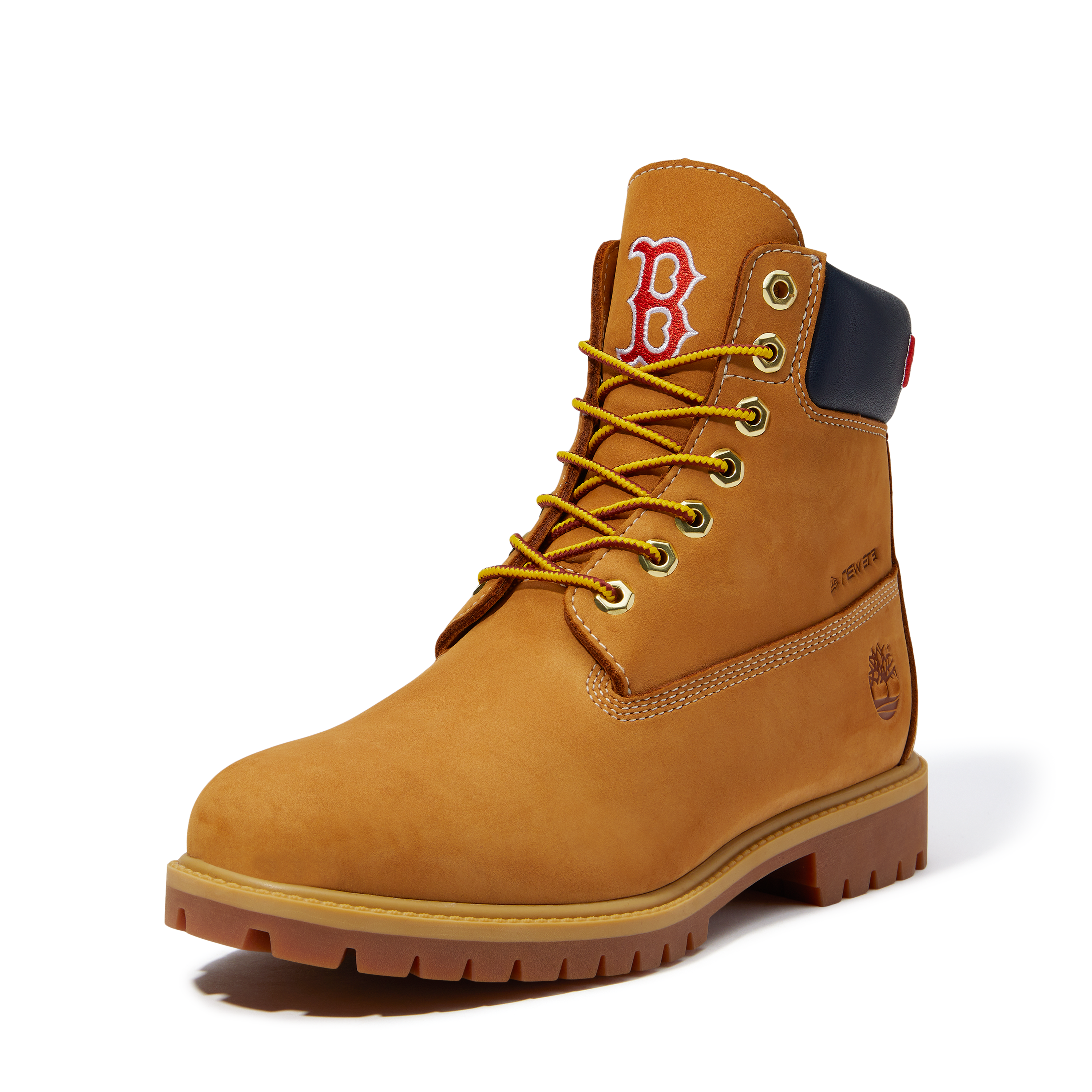 Mens Timberland x New Era Heritage 6-Inch Waterproof Boots 'Boston Red Sox'