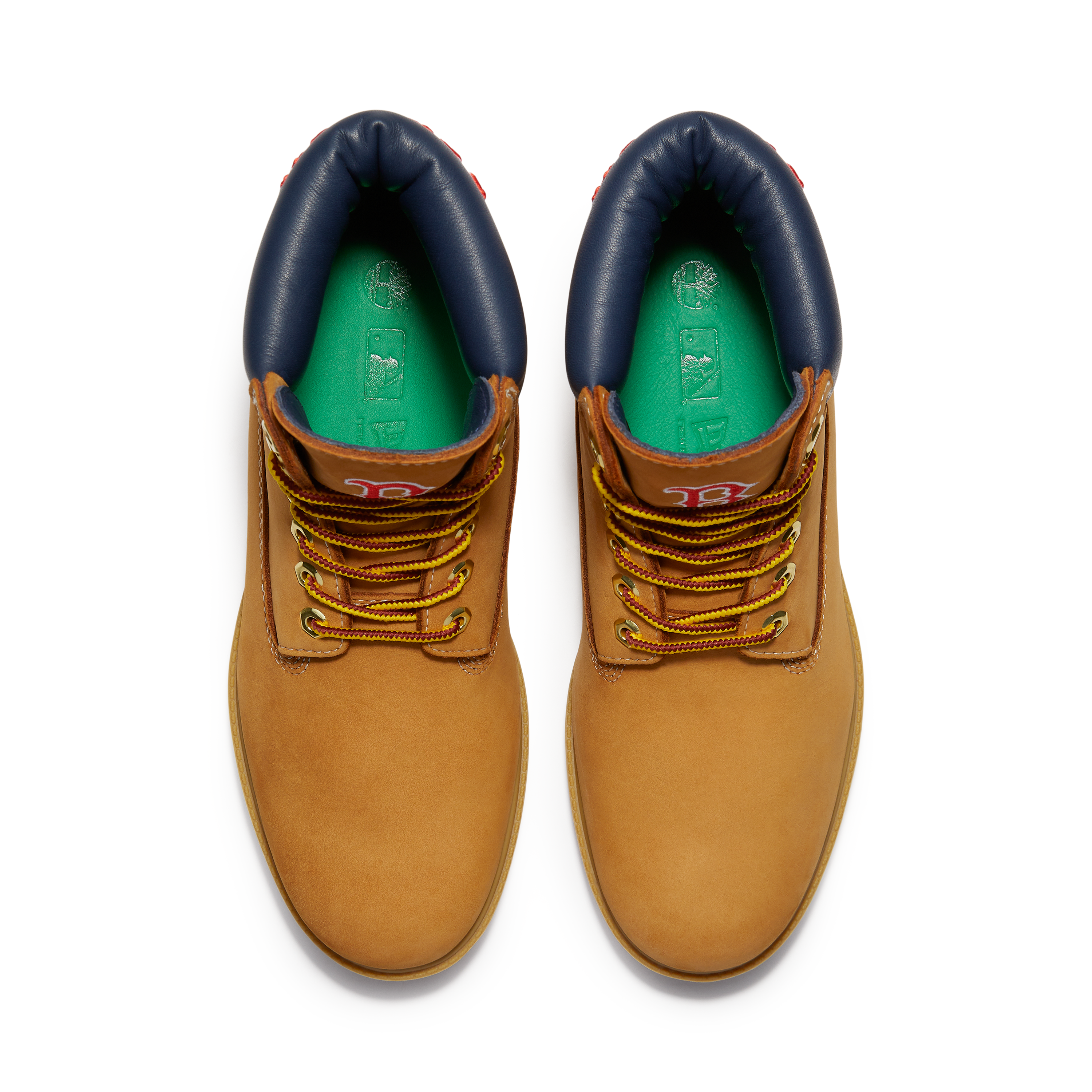 Mens Timberland x New Era Heritage 6-Inch Waterproof Boots 'Boston Red Sox'