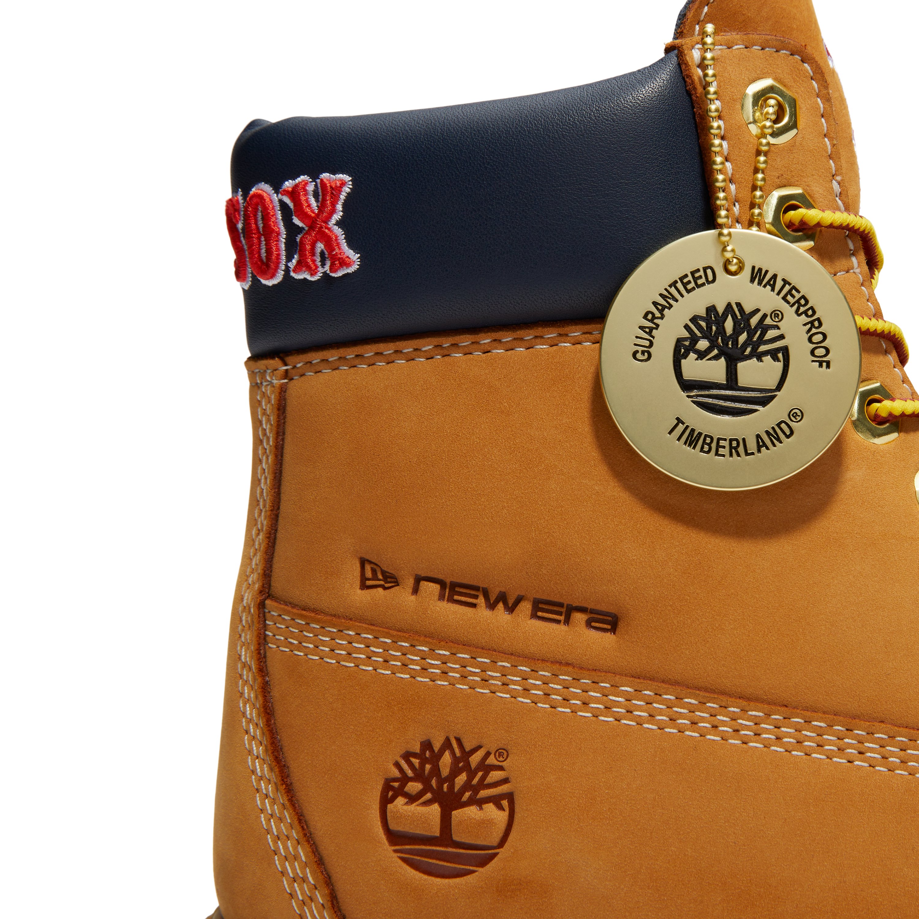 Mens Timberland x New Era Heritage 6-Inch Waterproof Boots 'Boston Red Sox'